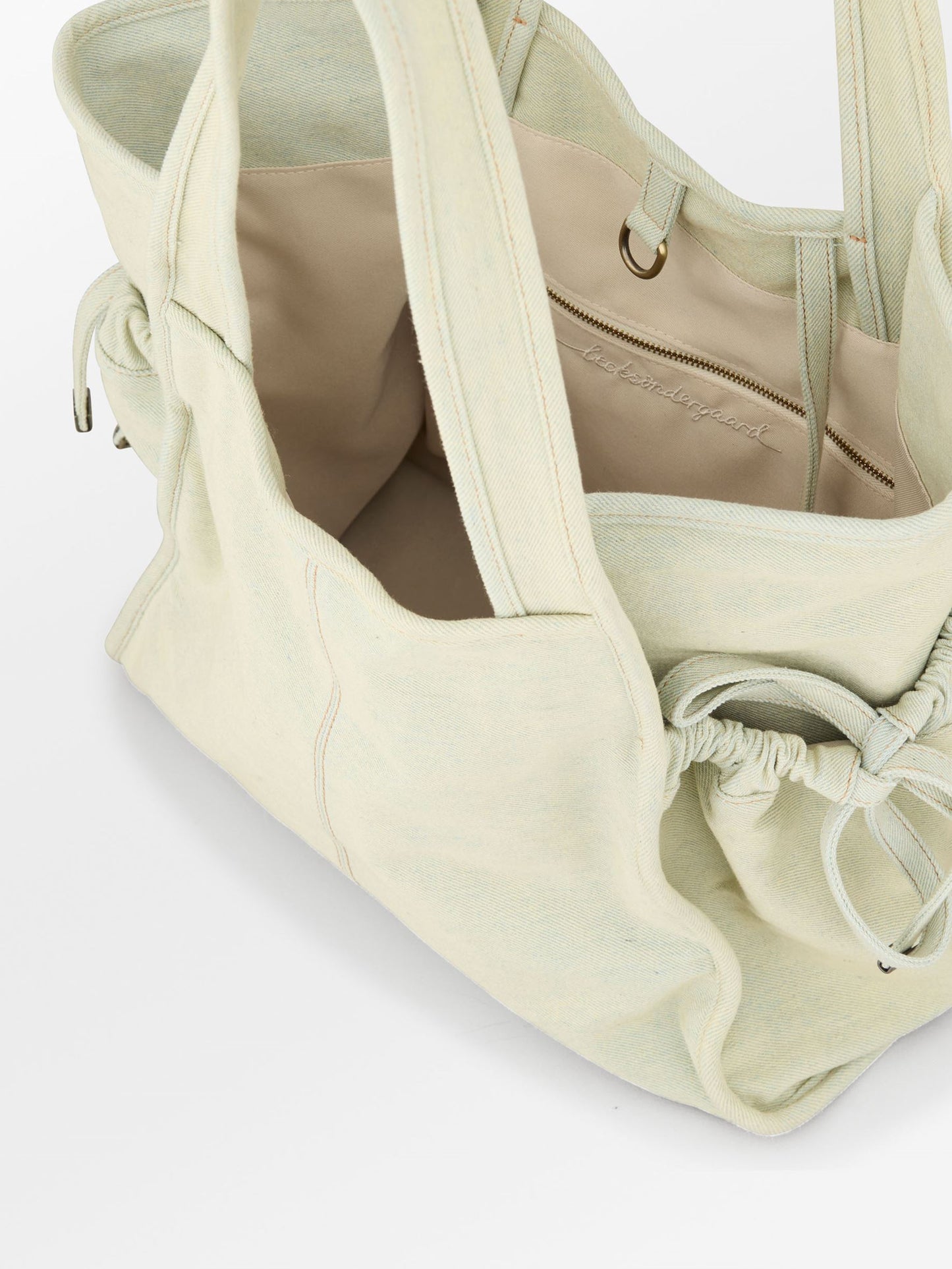 Washed Denima Laurel Bag OneSize Becksöndergaard.dk