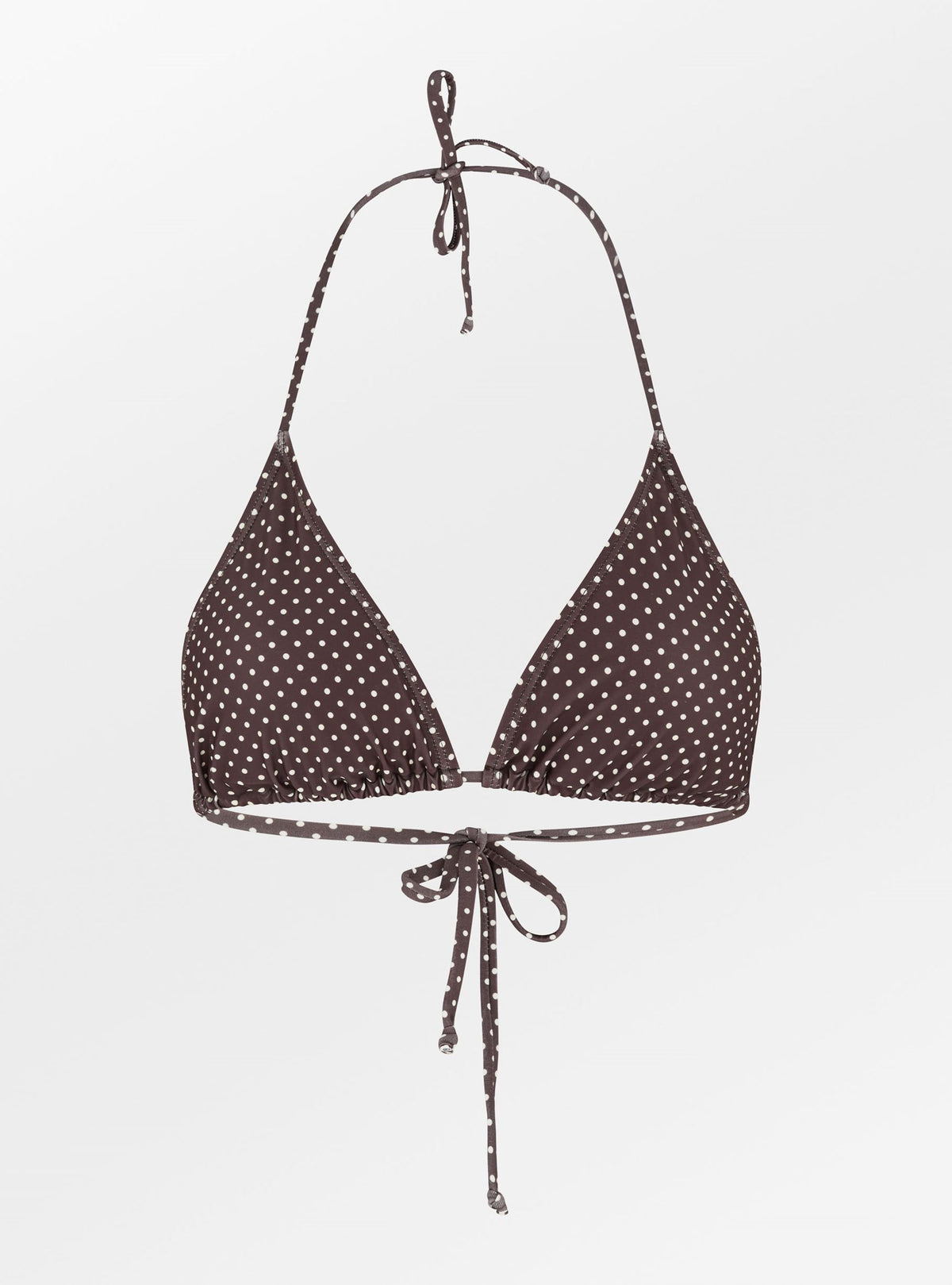Polka Dot Bel Bikini Top Clothing Becksöndergaard.dk