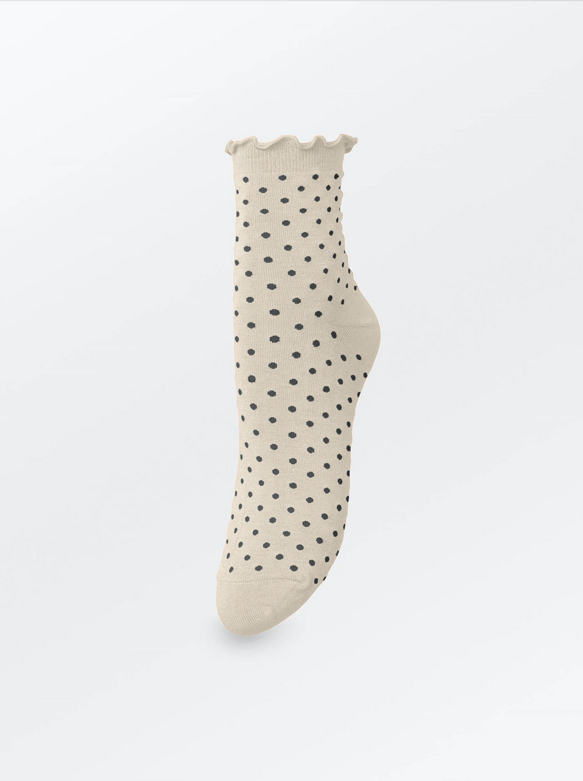 Dotted Frilla Short Sock Socks Becksöndergaard.dk
