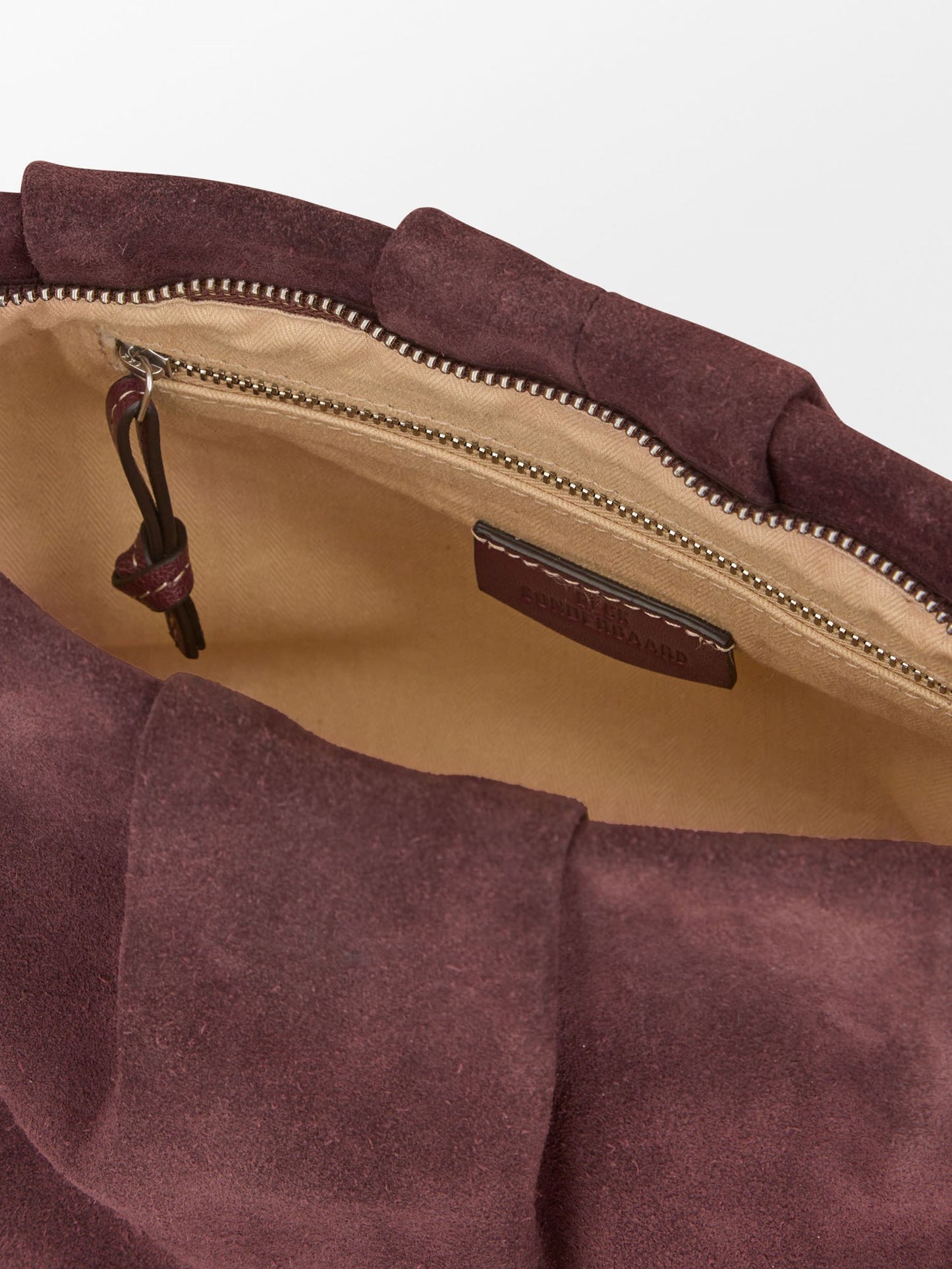 Suede Clutch Bag OneSize Becksöndergaard.dk
