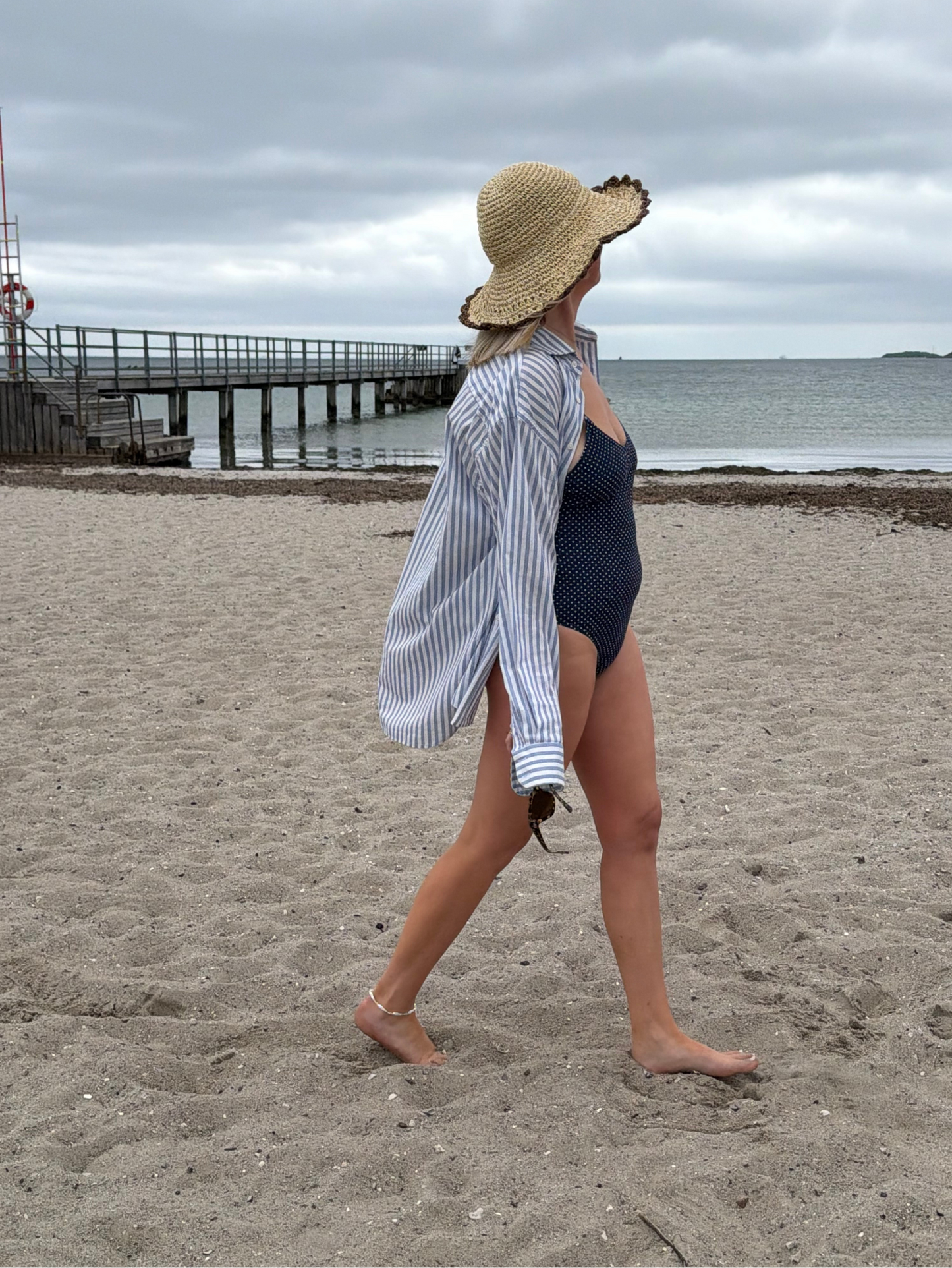 Polka Dot Bea Swimsuit Clothing Becksöndergaard.dk