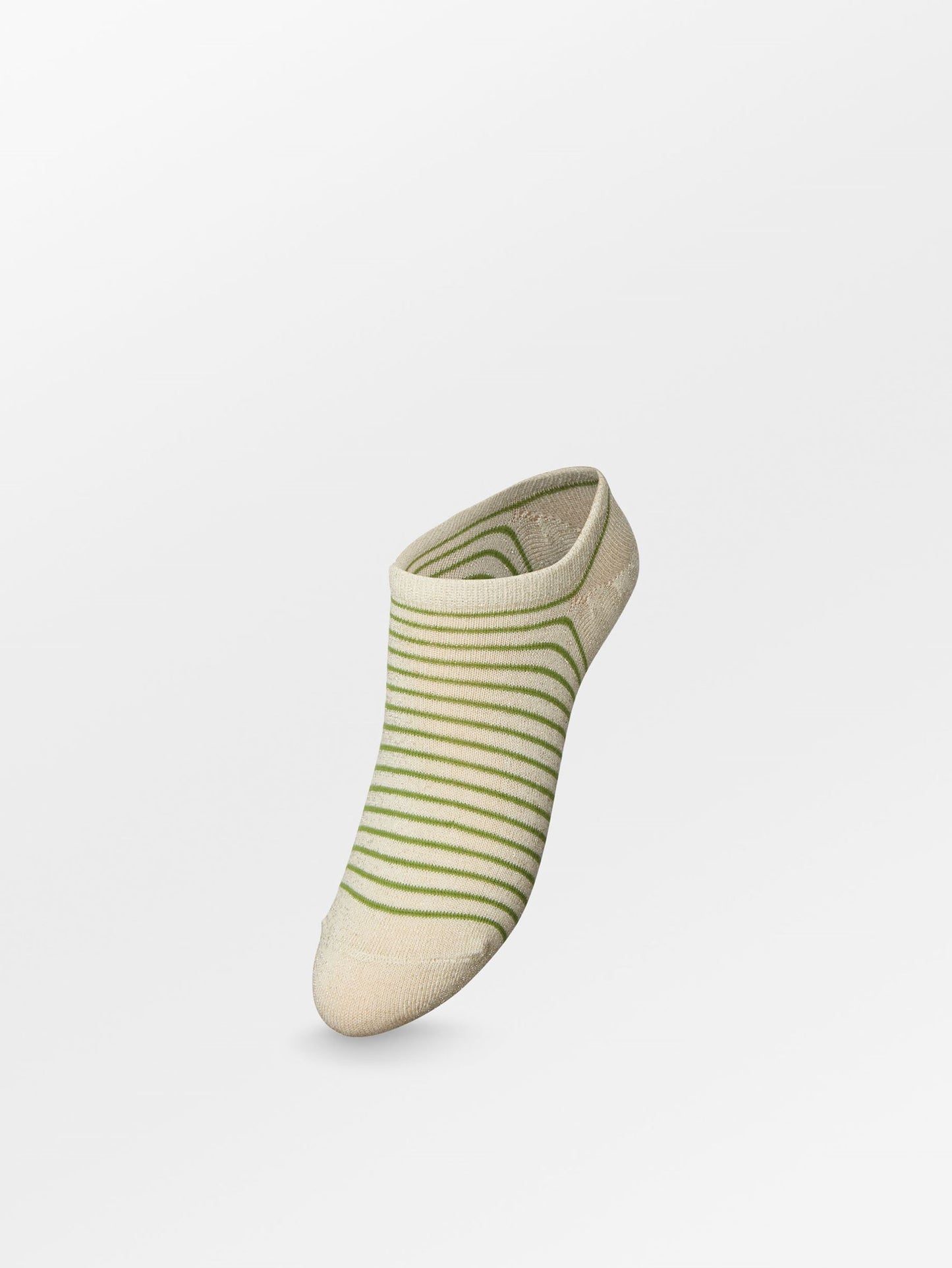 Stripe Glitter Sneakie Sock Socks Becksöndergaard.dk
