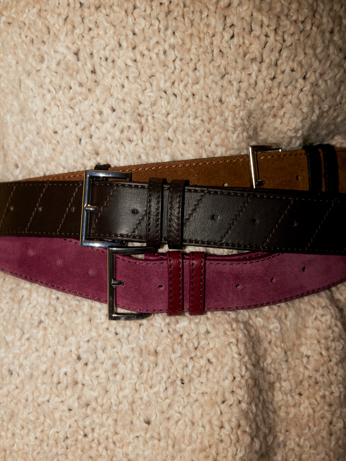 Suede Willia Belt Clothing Becksöndergaard.dk