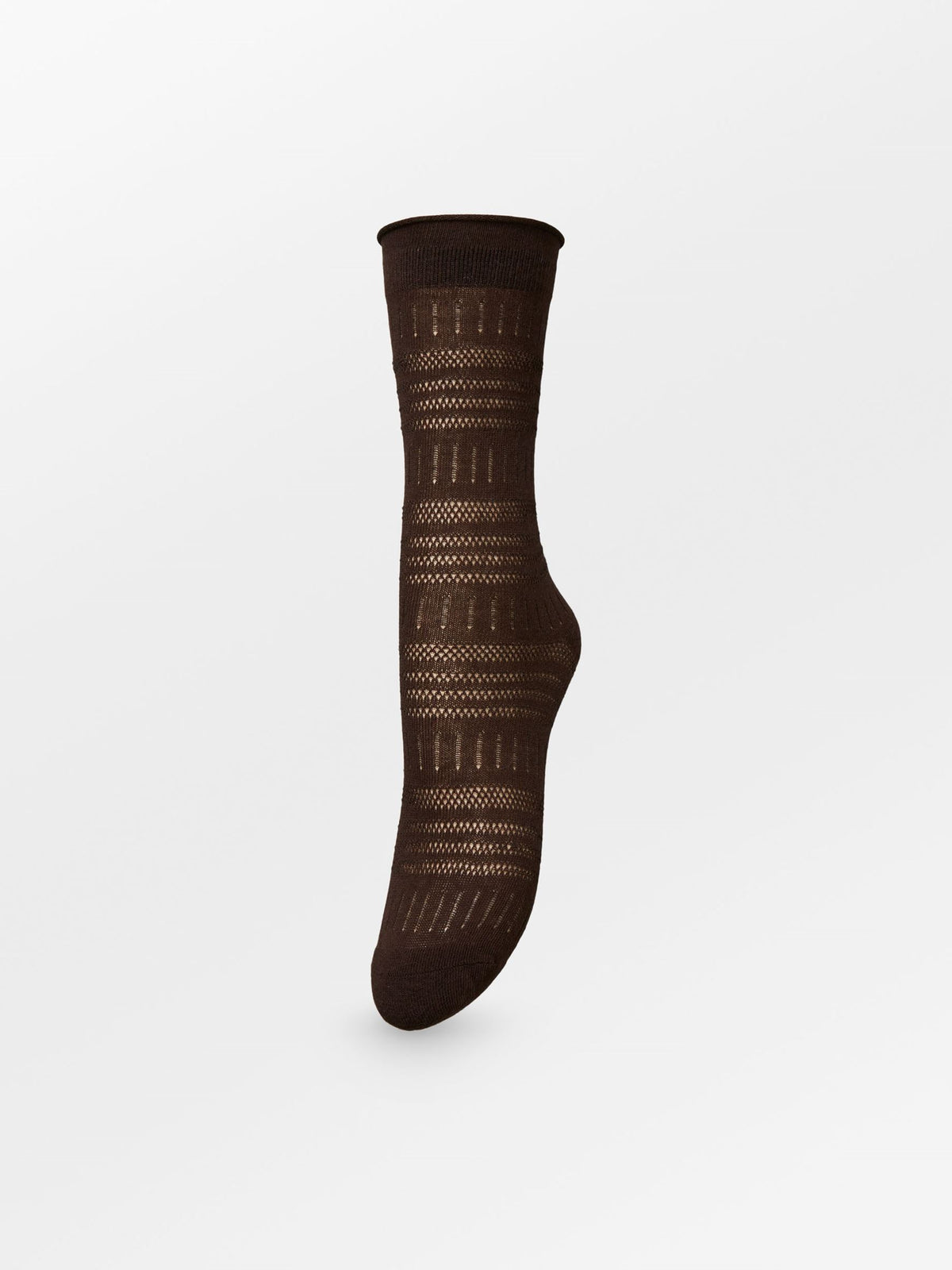 Becksöndergaard, Lucretia Wola Sock - Rerun - Hot Fudge Brown, socks, socks, socks