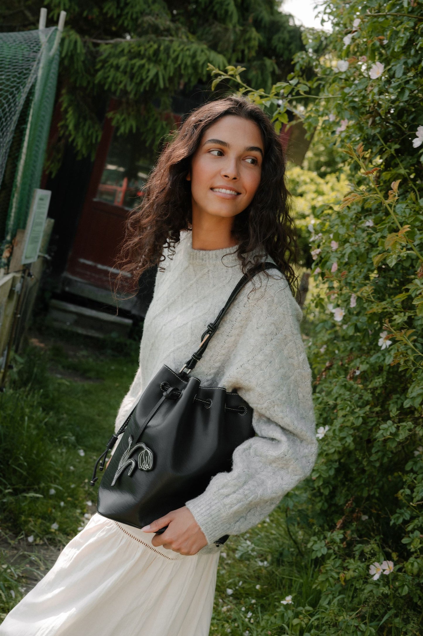 Becksöndergaard, Smooth Bucket Bag - Black, bags, bags, bags, bags, bags