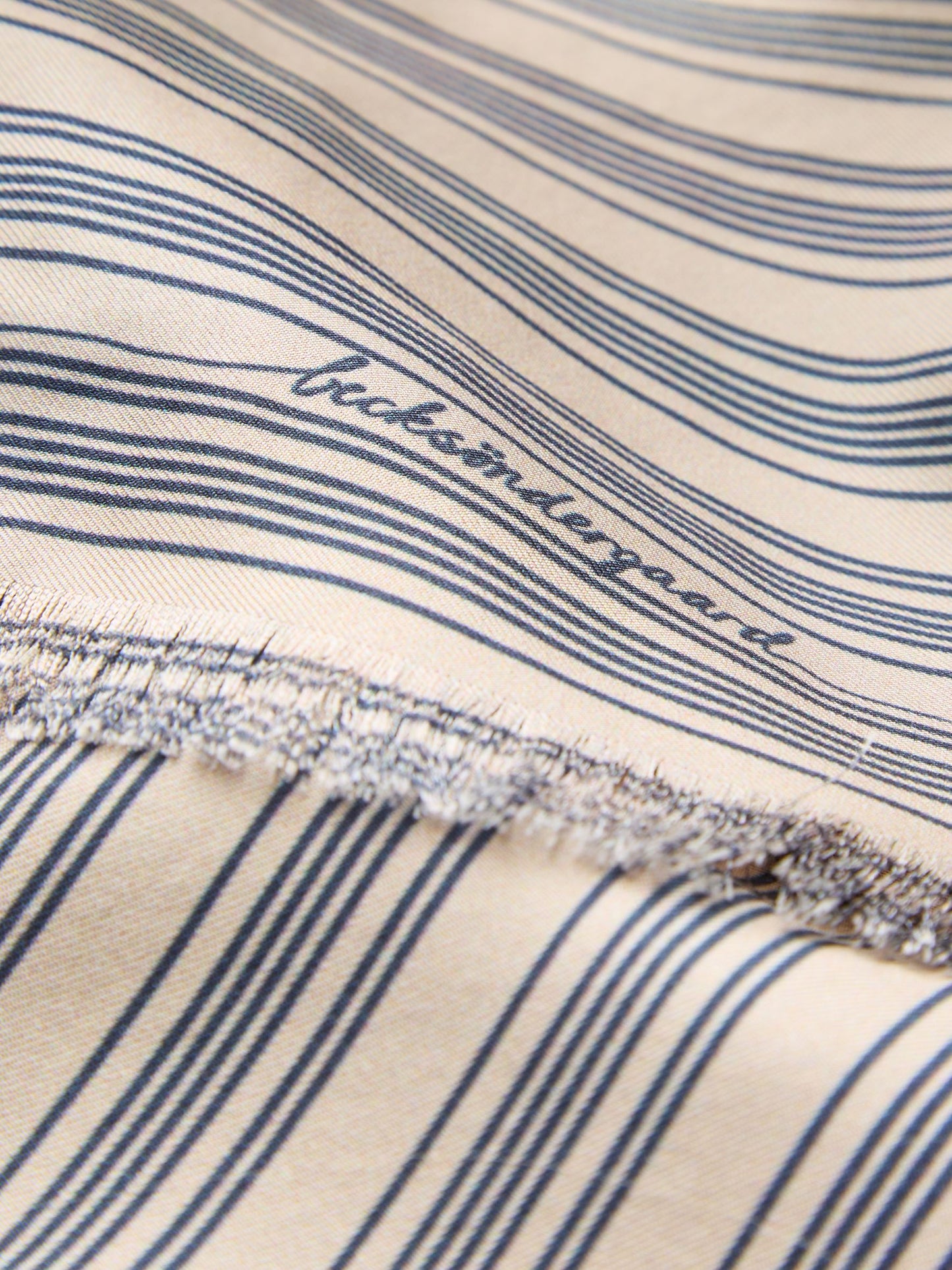 Becksöndergaard, Strifilia Sia Scarf - Birch White, scarves, scarves, scarves, scarves, black week, black week