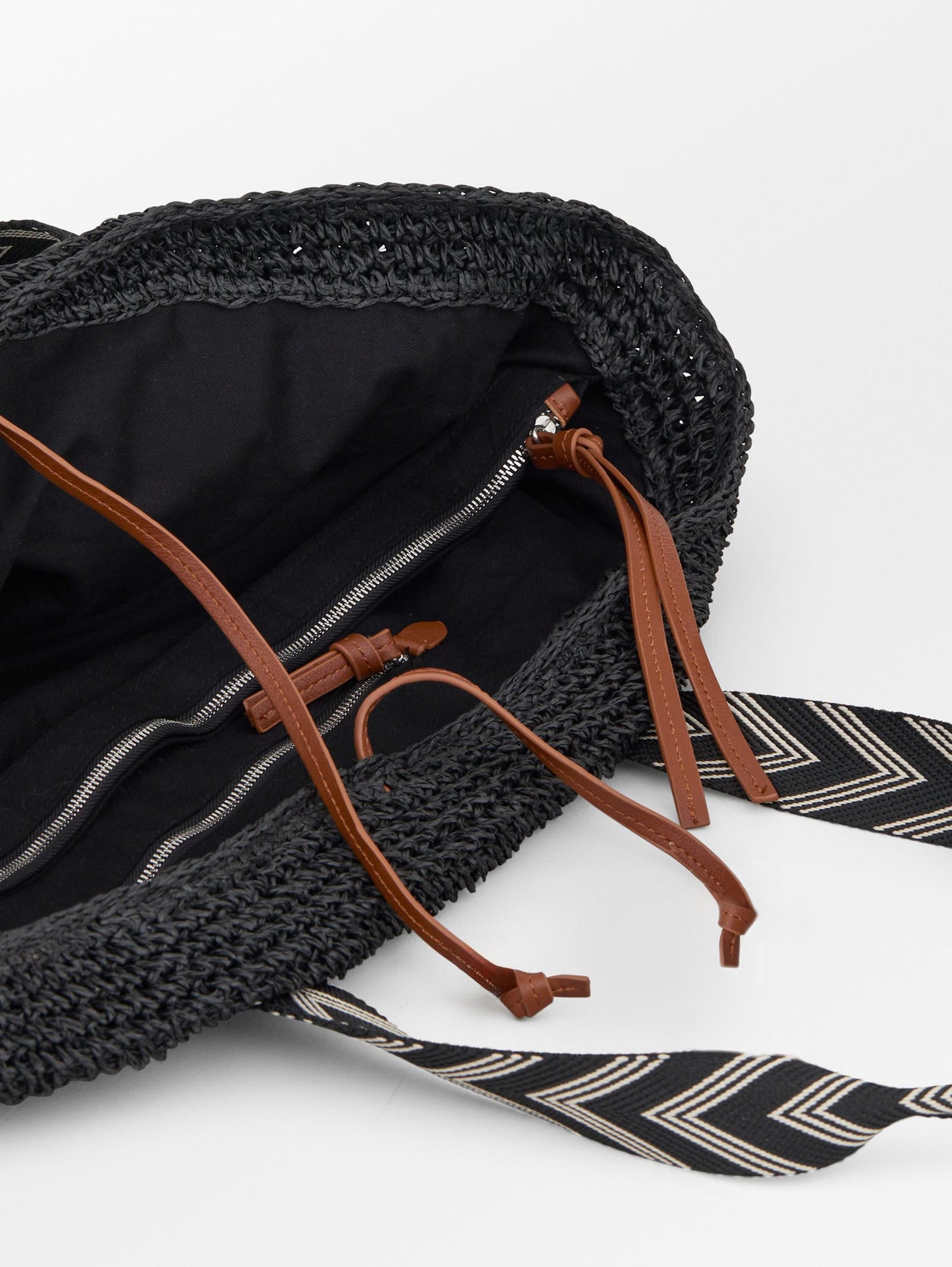 Paper Straw Pheobe Bag OneSize Becksöndergaard.dk