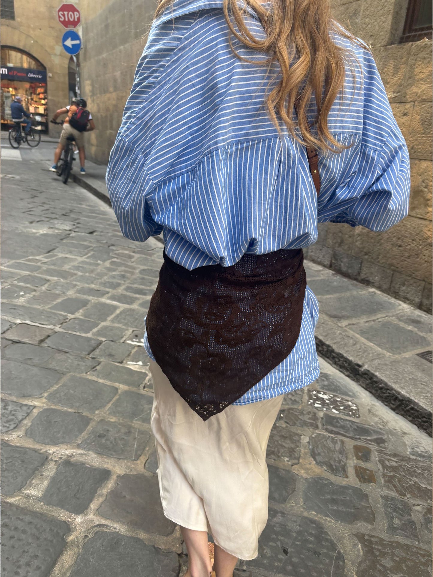 Croflora Triangle Scarf OneSize Becksöndergaard.dk