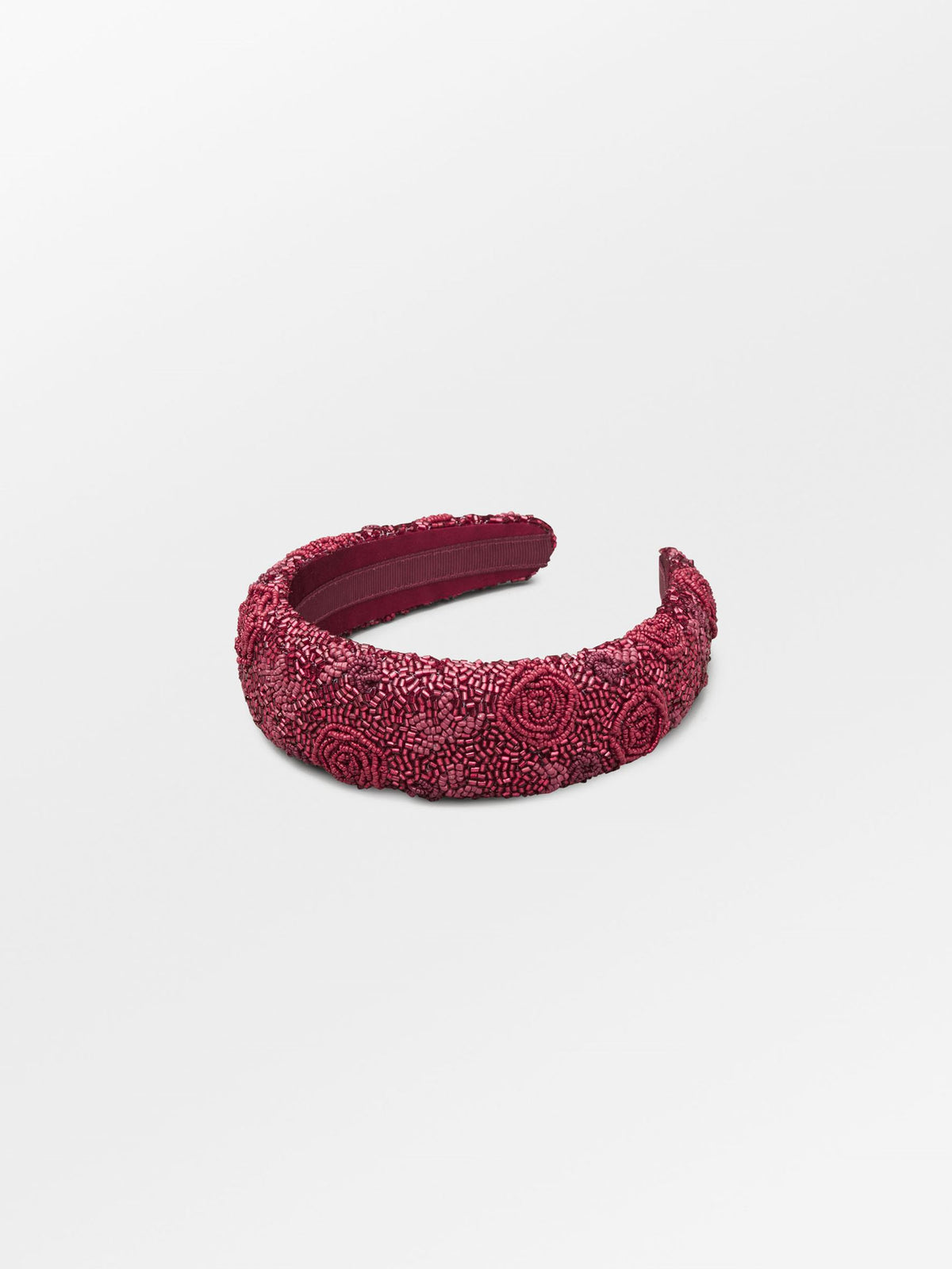 Becksöndergaard, Florian Wide Beaded Hairbrace - Tibetan Red, accessories, accessories, archive, archive, accessories, archive