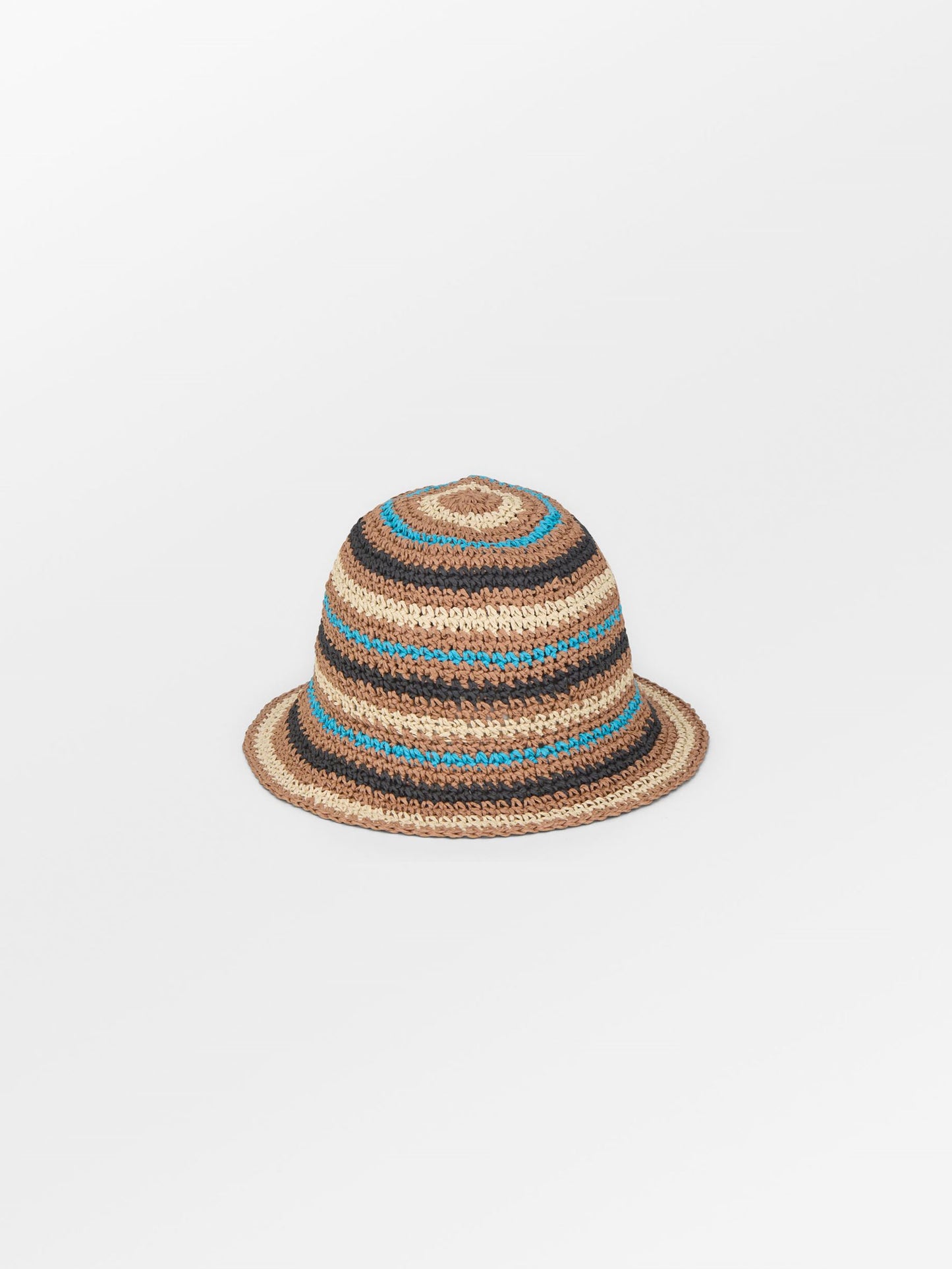 Striped Saverina Straw Hat Clothing Becksöndergaard.dk