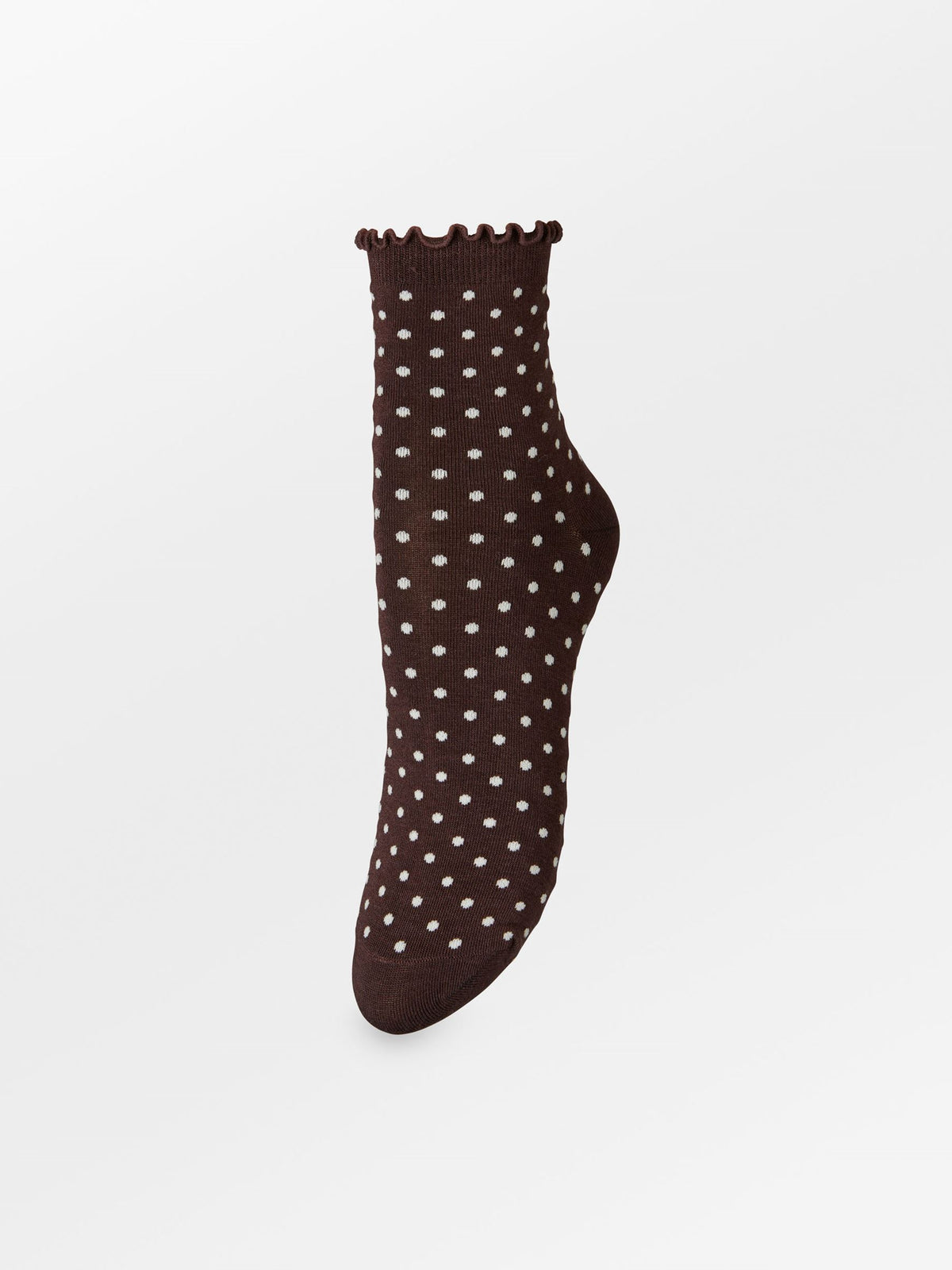 Dotted Frilla Short Sock Socks Becksöndergaard.dk