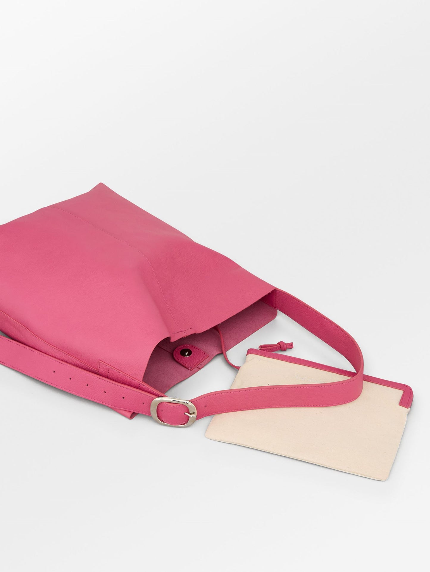 Becksöndergaard, Grain Mae Buckle Bag - Vivacious Pink, bags, bags, bags, bags, bags, bags