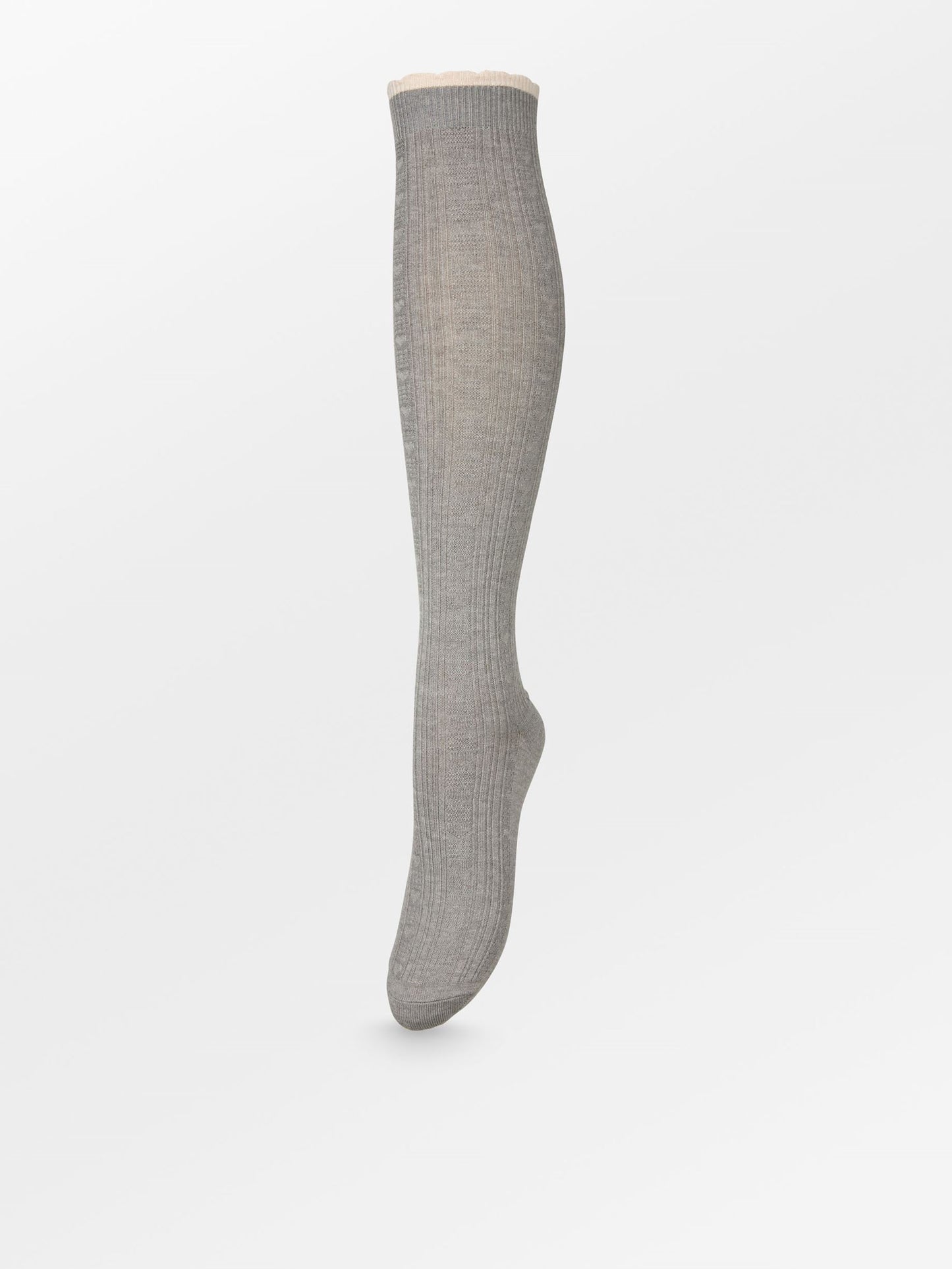 Scallop Knee Sock Socks Becksöndergaard.dk