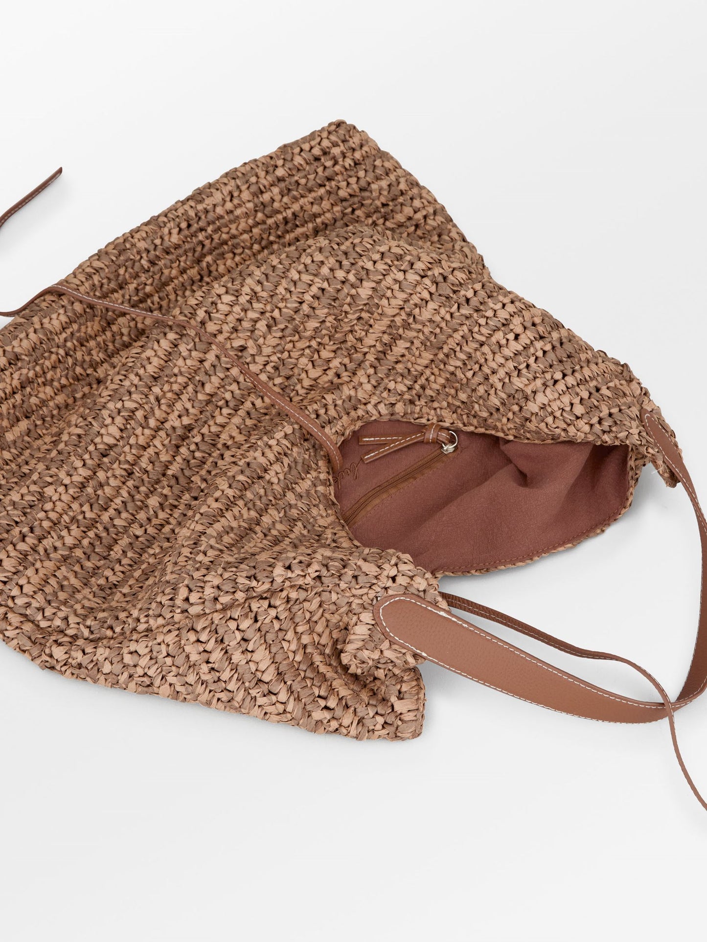 Paper Straw Siena Bag OneSize Becksöndergaard.dk