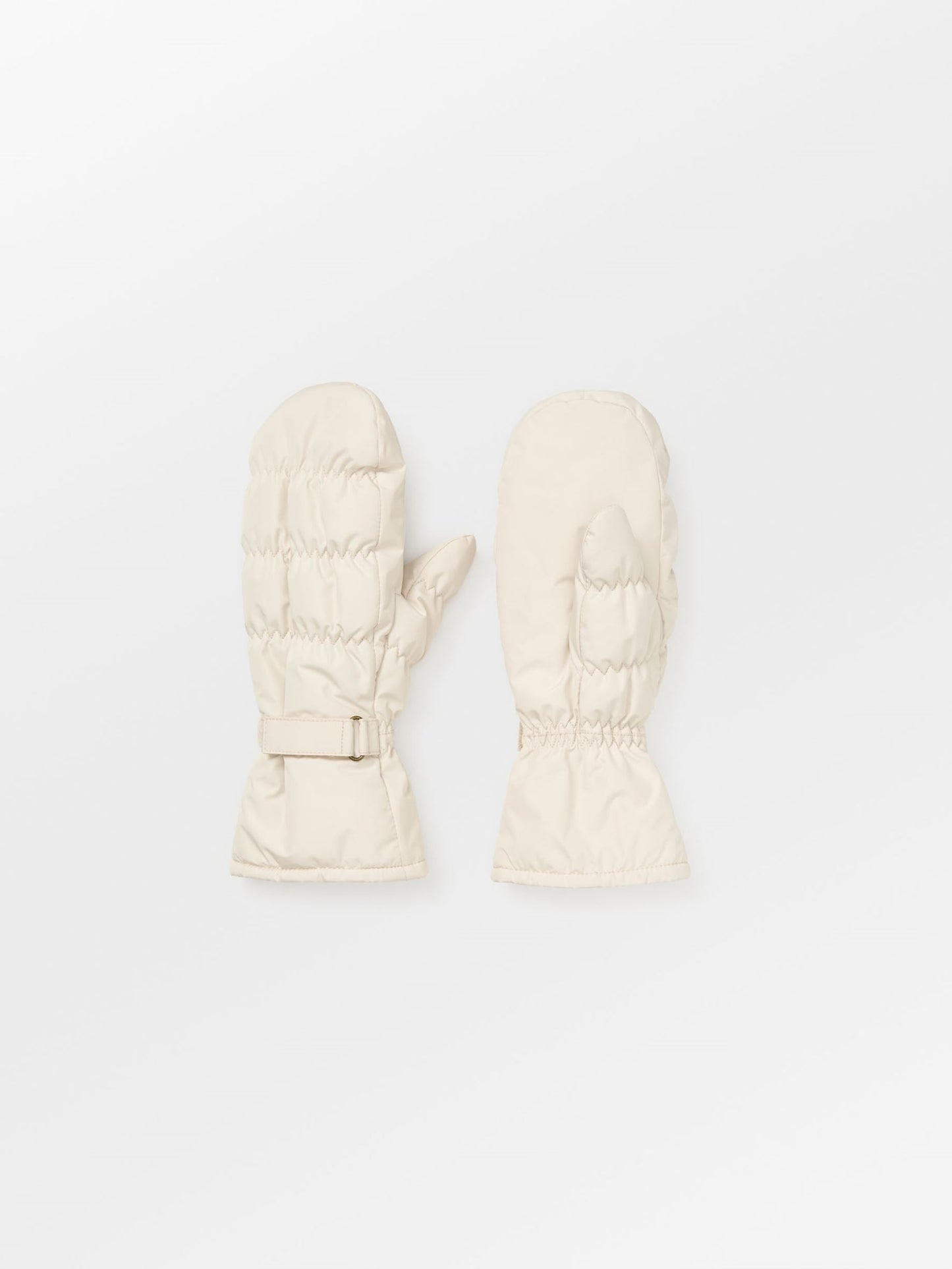 Becksöndergaard, Padded Nylona Mitten - Whitecap Gray, accessories, accessories, winter accessories, winter accessories, gifts, black week, black week