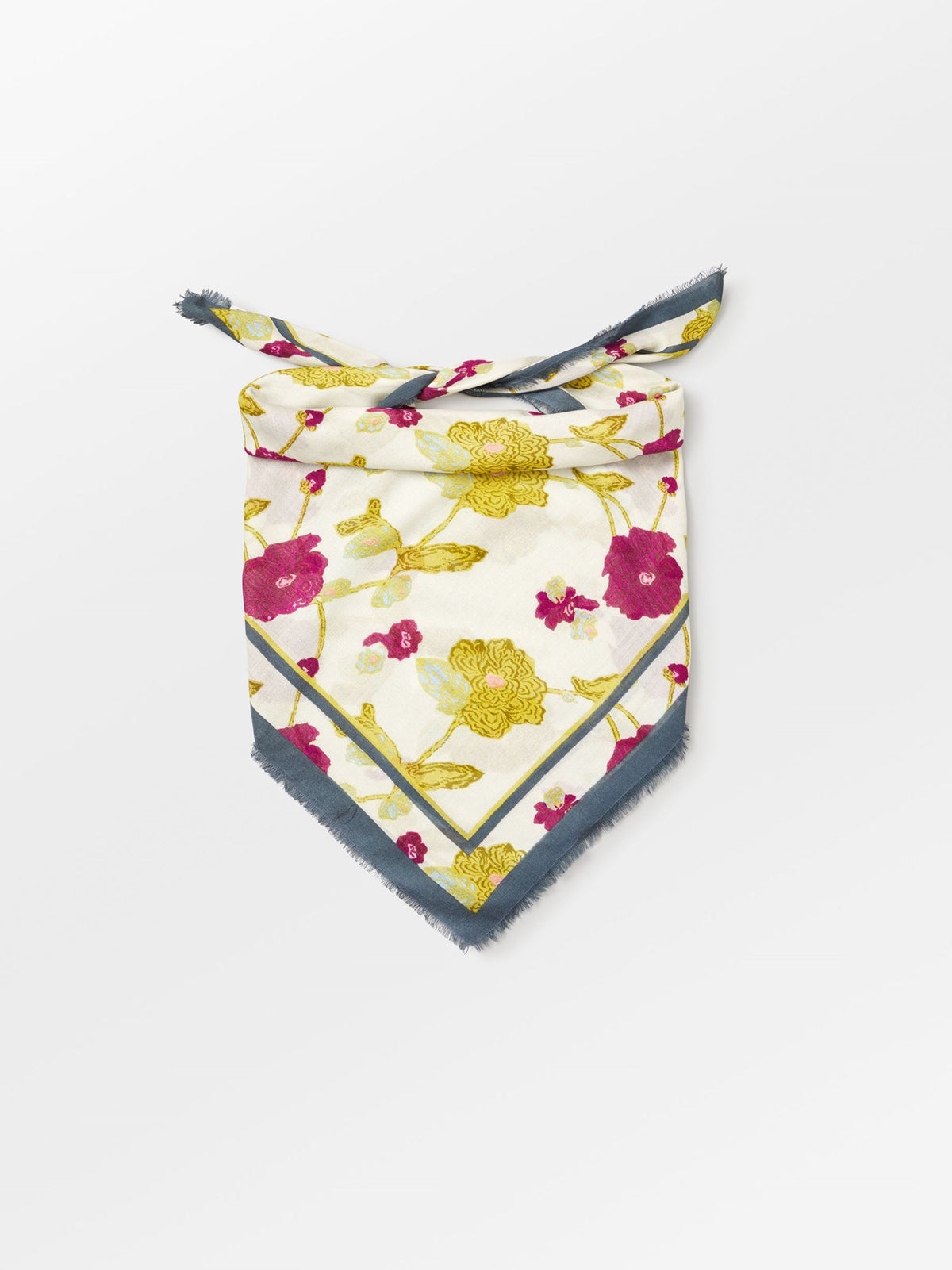 Becksöndergaard, Wintaflora Siw Scarf - Silver Birch White, scarves, scarves, scarves