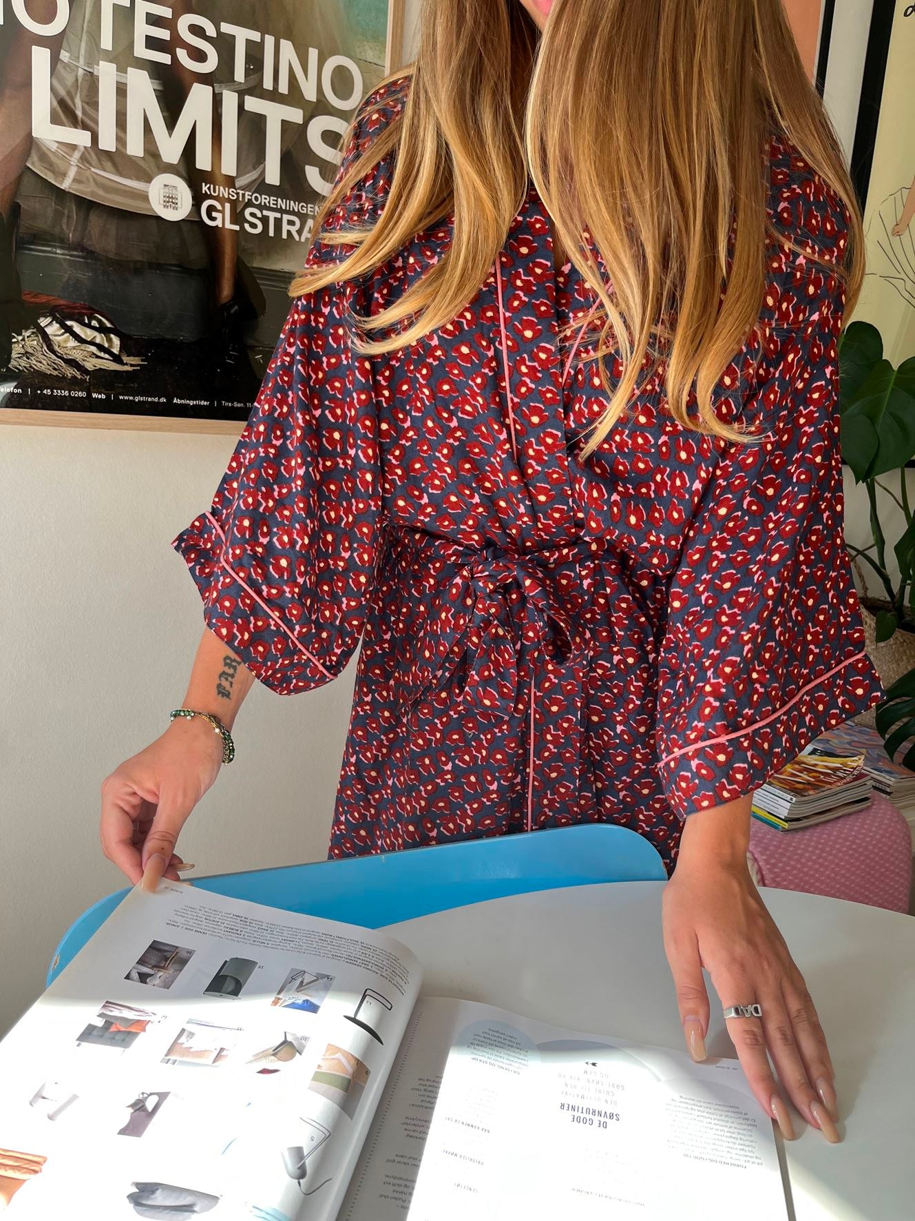 Amapola Liberte Kimono - Ebony Clothing Becksöndergaard.dk