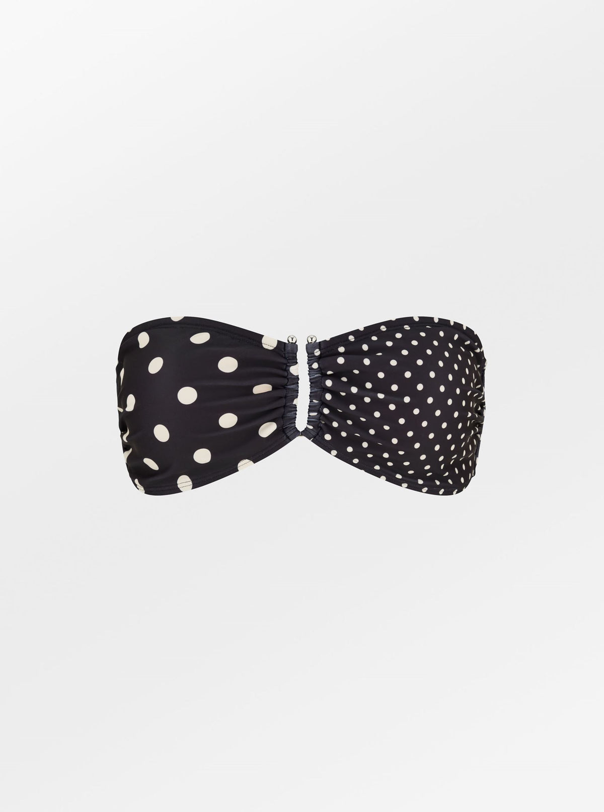 Mixle Polka Bandeau Bikini Top Clothing Becksöndergaard.dk