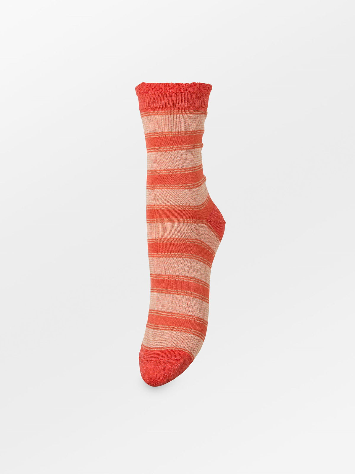 Becksöndergaard, Stribashi Cotta Sock - Spicy Orange, socks