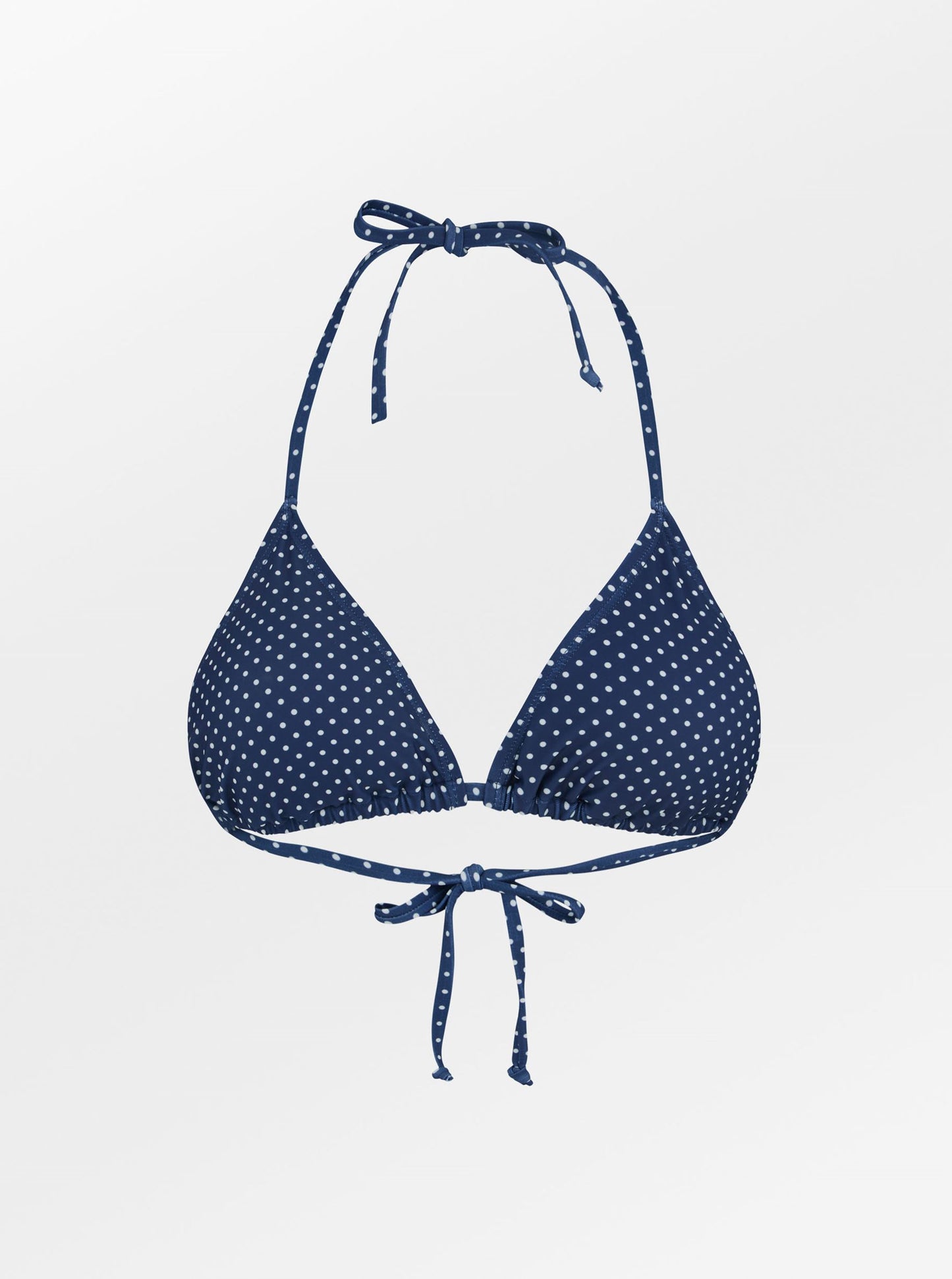 Polka Dot Bel Bikini Top Clothing Becksöndergaard.dk
