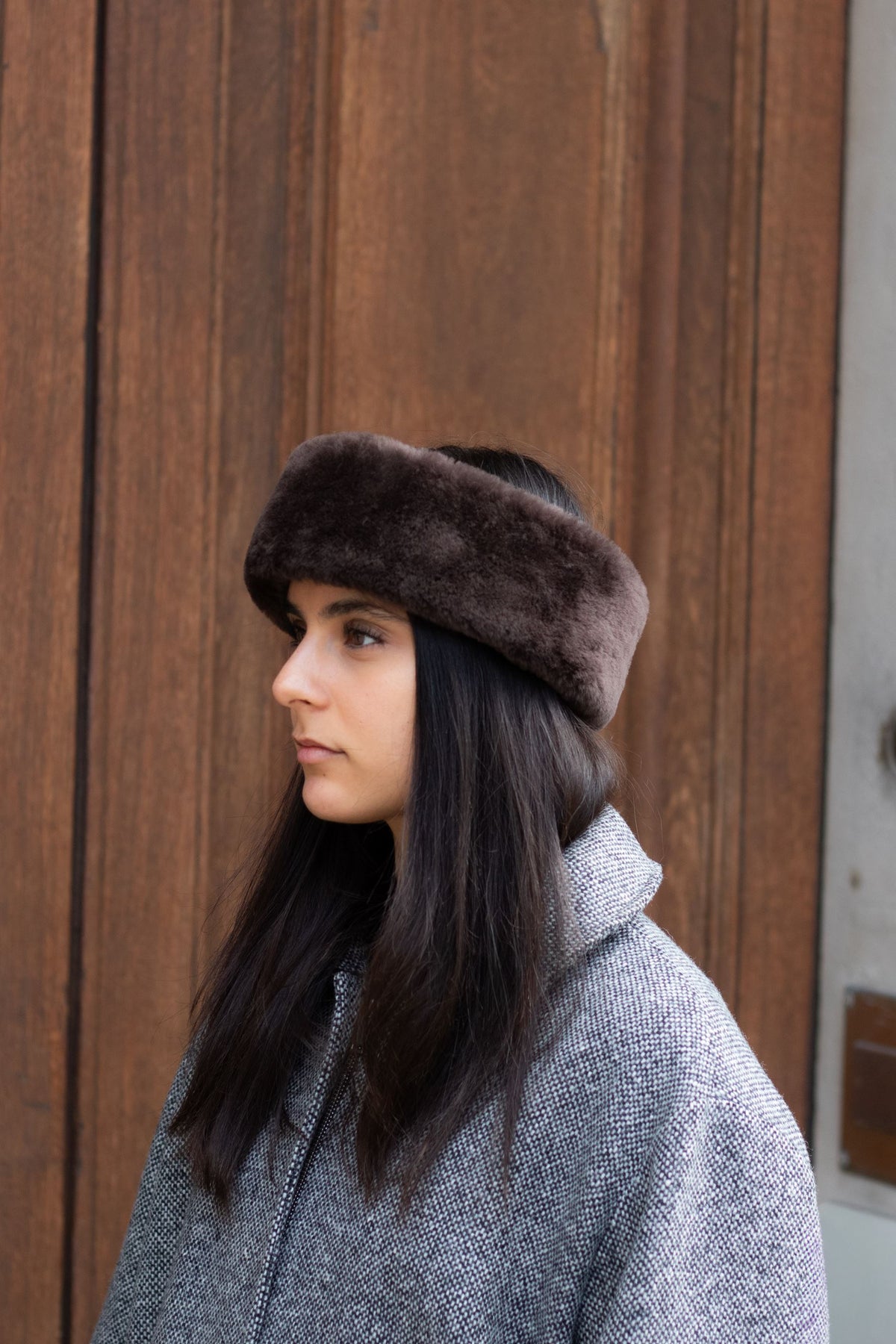 Dora Shearling Headband Clothing Becksöndergaard.dk