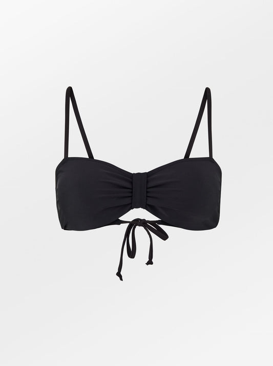 Becksöndergaard, Bandeau Bella Bikini Top - Sort - Black, swimwear, swimwear