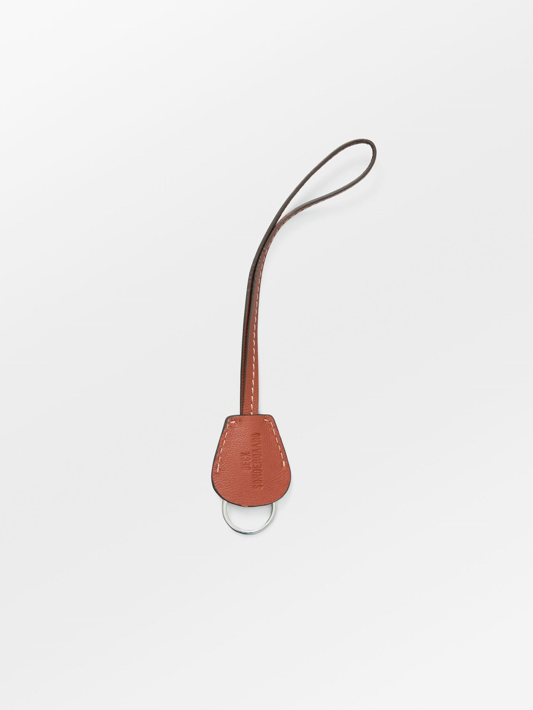 Leather Key Ring OneSize Becksöndergaard.dk
