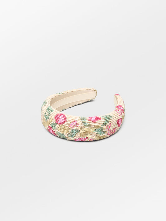 Tapelia Wide Beaded Hairbrace OneSize Becksöndergaard.dk