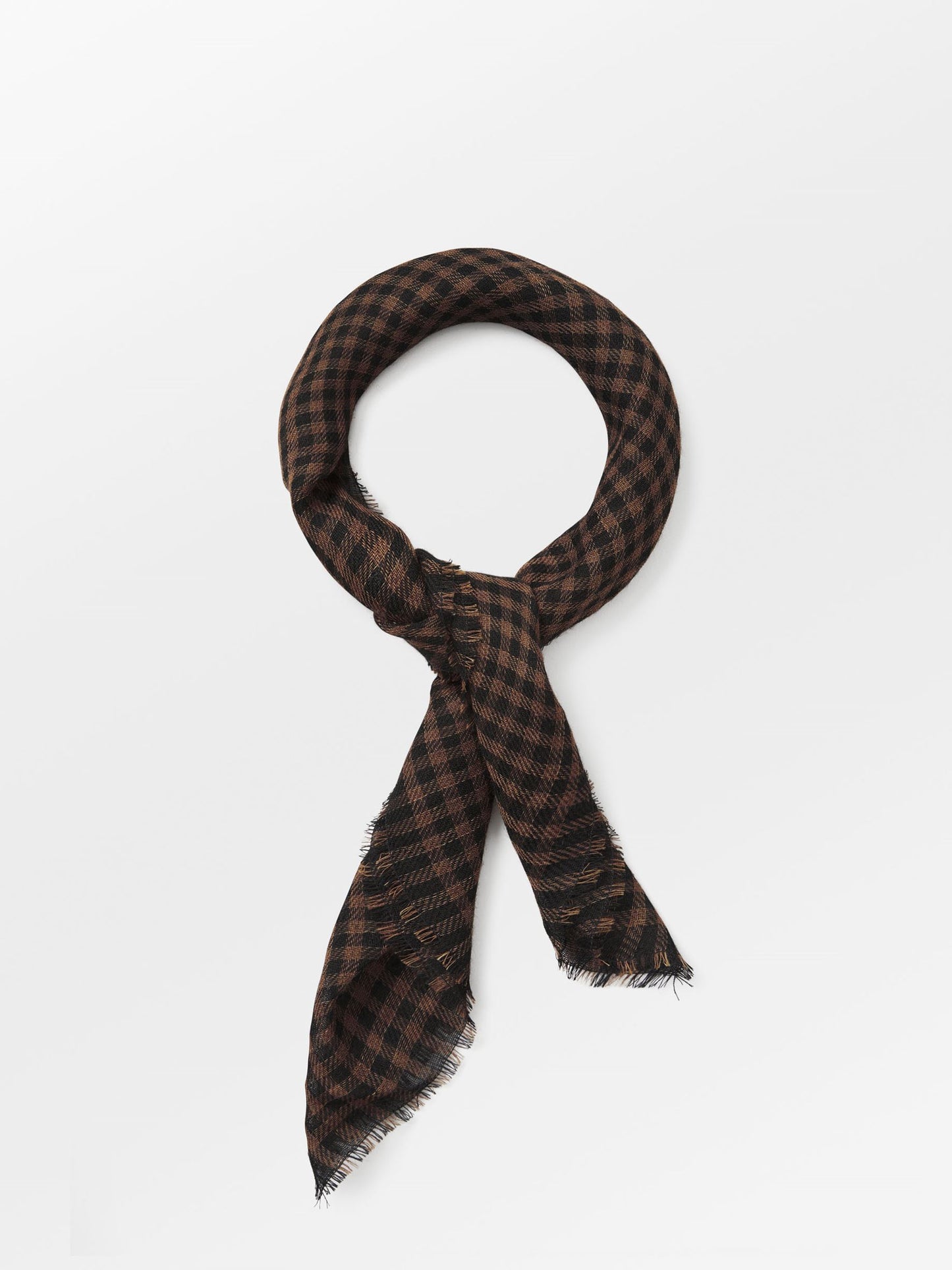 Gingham Wica Scarf OneSize Becksöndergaard.dk