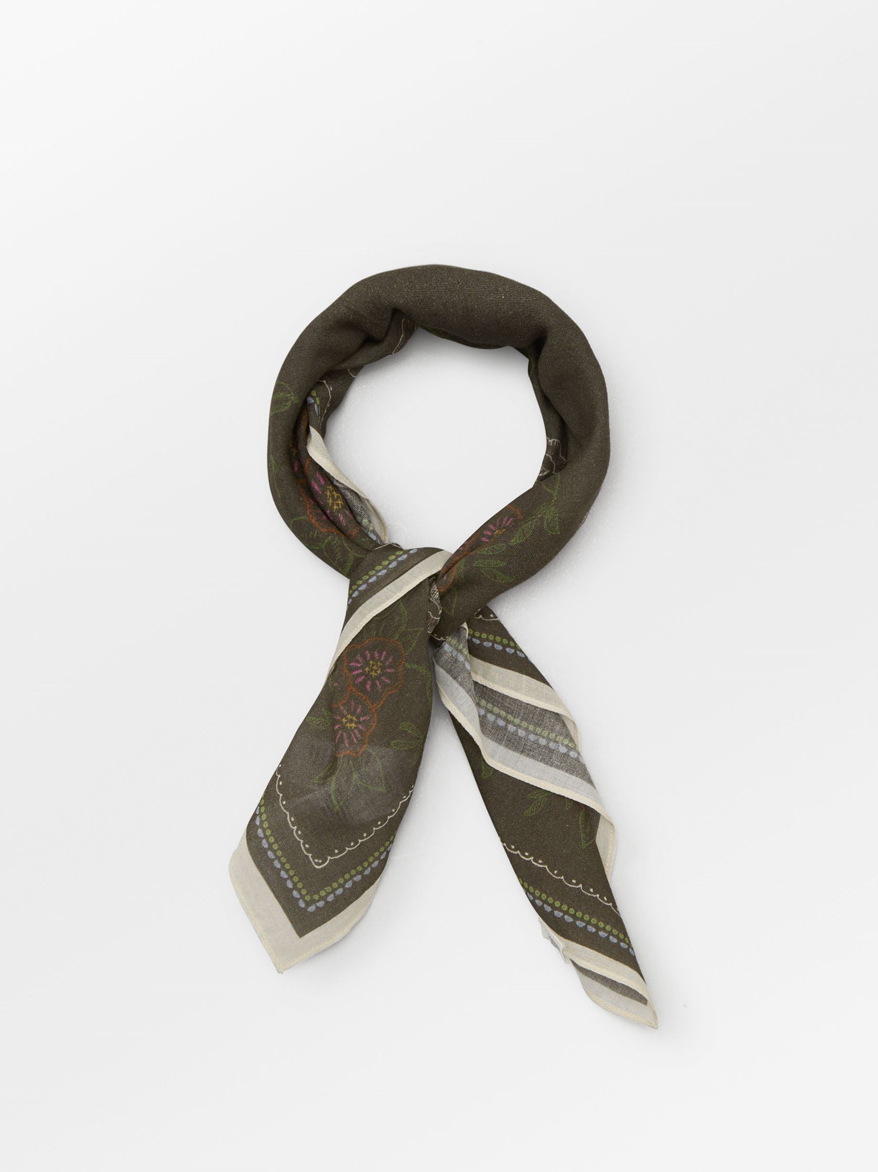 Brodefloria Cotta Scarf OneSize Becksöndergaard.dk