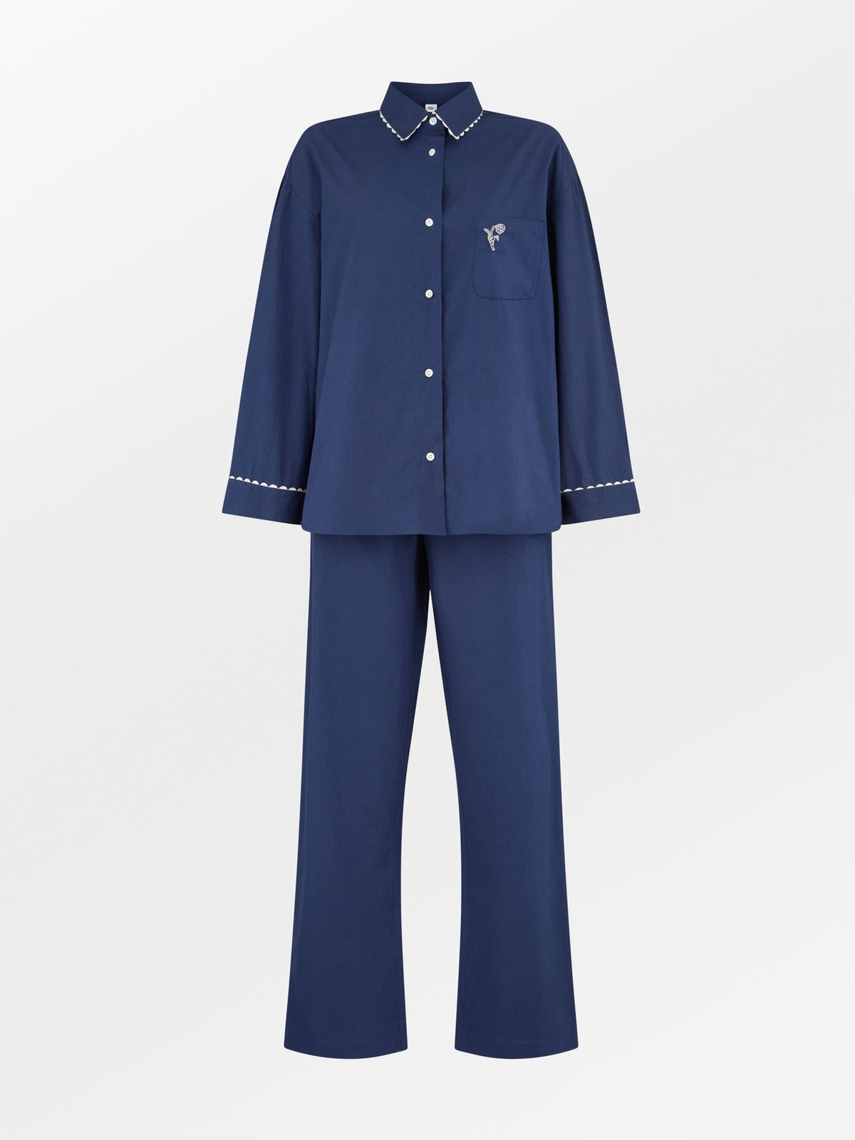 Scallop Pyjamas Pants Clothing Becksöndergaard.dk