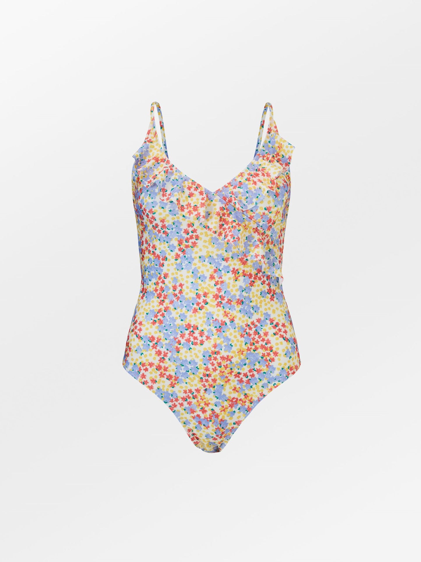 Oline Bly Frill Swimsuit Clothing Becksöndergaard.dk