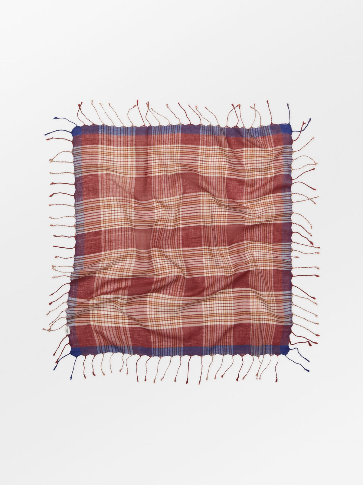Becksöndergaard, Squarada Cowea Scarf - Burnt Henna Brown, onesize