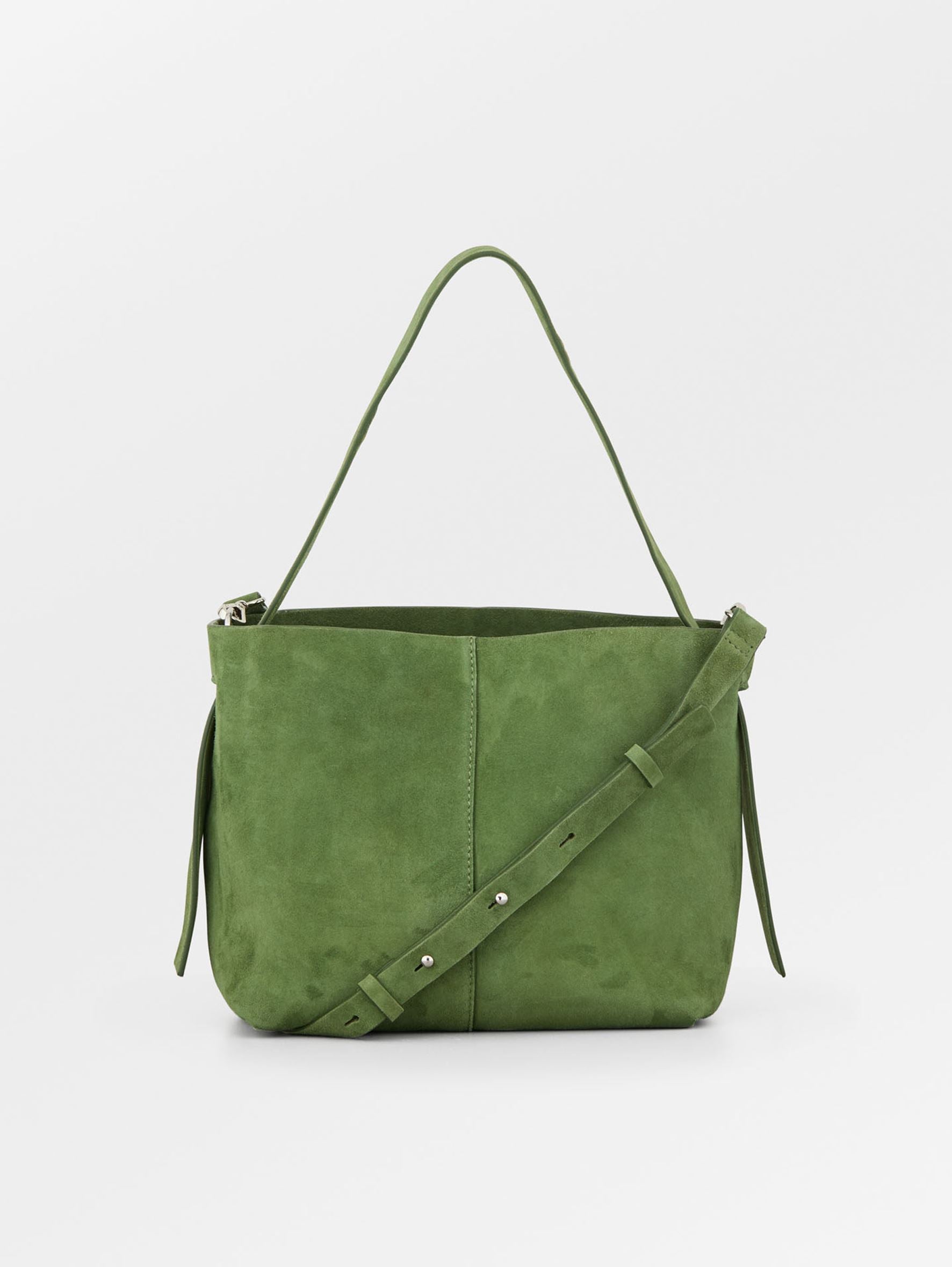 Becksöndergaard, Suede Fraya Small Bag - Banana Palm Green, bags, bags, bags, bags, bags, bags, bags, gifts, black week, black week