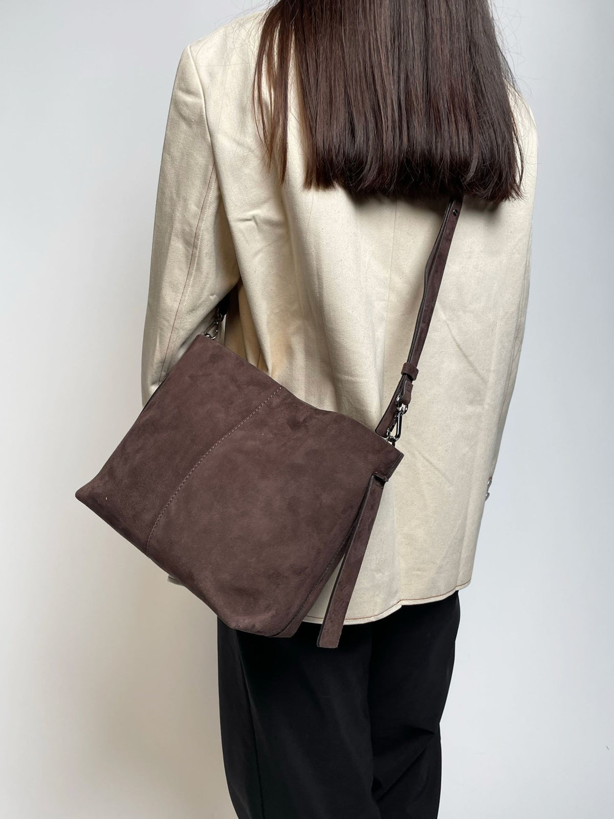 Suede Fraya Small Bag OneSize Becksöndergaard.dk