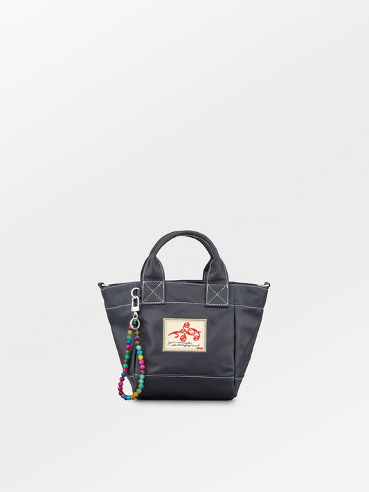 Becksöndergaard, Solid Coated Gabby Bag - Navy Blue, bags, bags