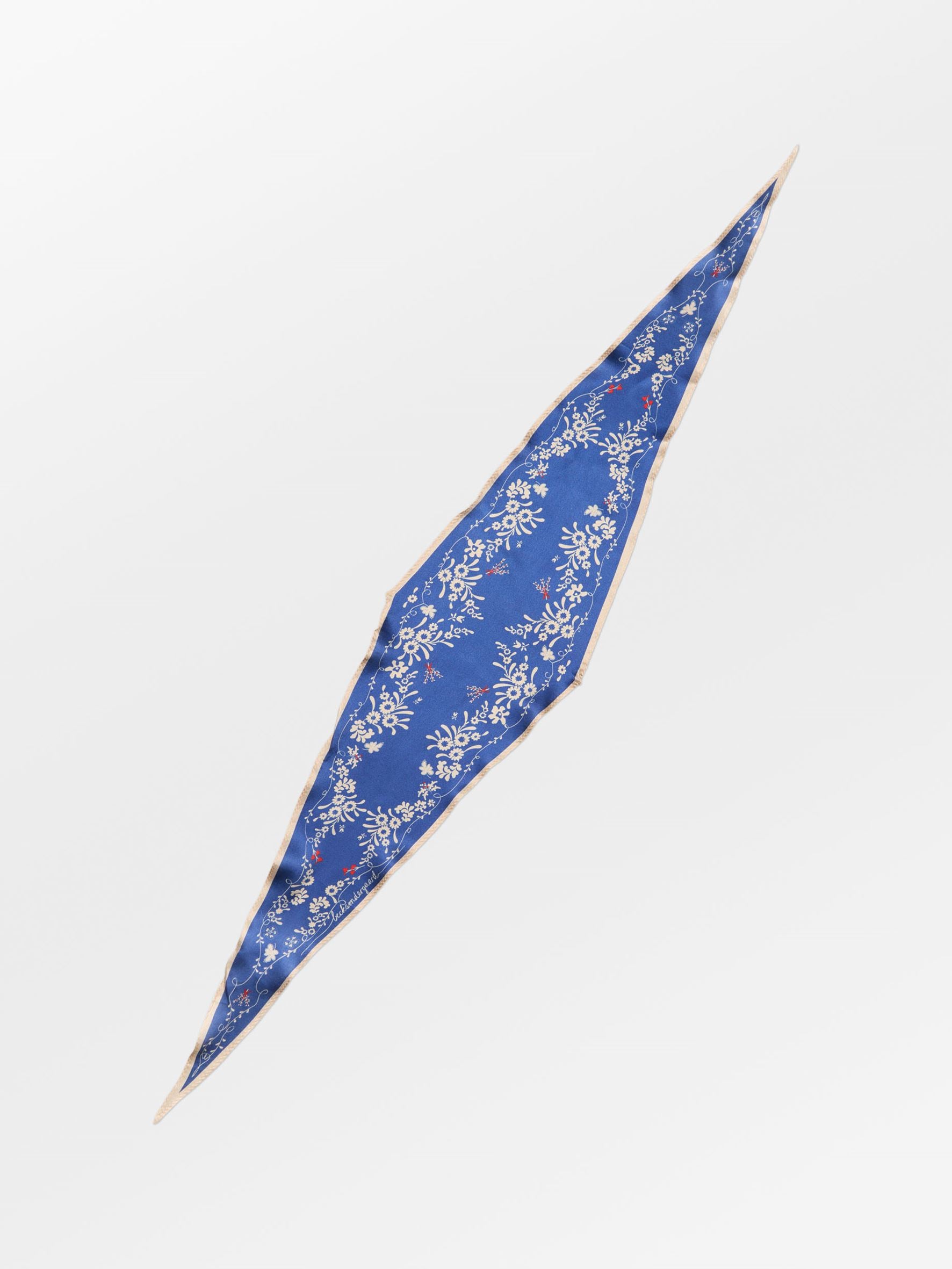 Myrtle Diamond Scarf - Bleach Denim OneSize Becksöndergaard.dk