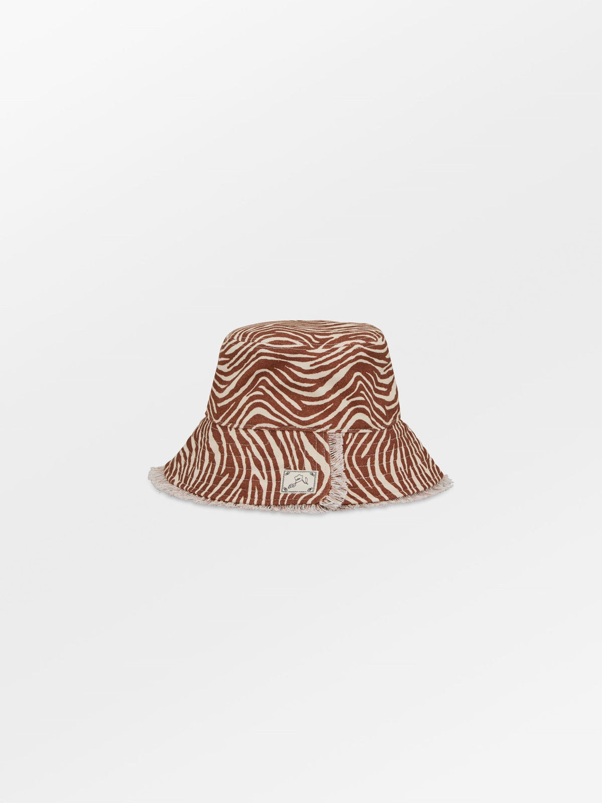 Becksöndergaard, Canvas Zelora Bucket Hat - Brown Tortoise Shell, clothing