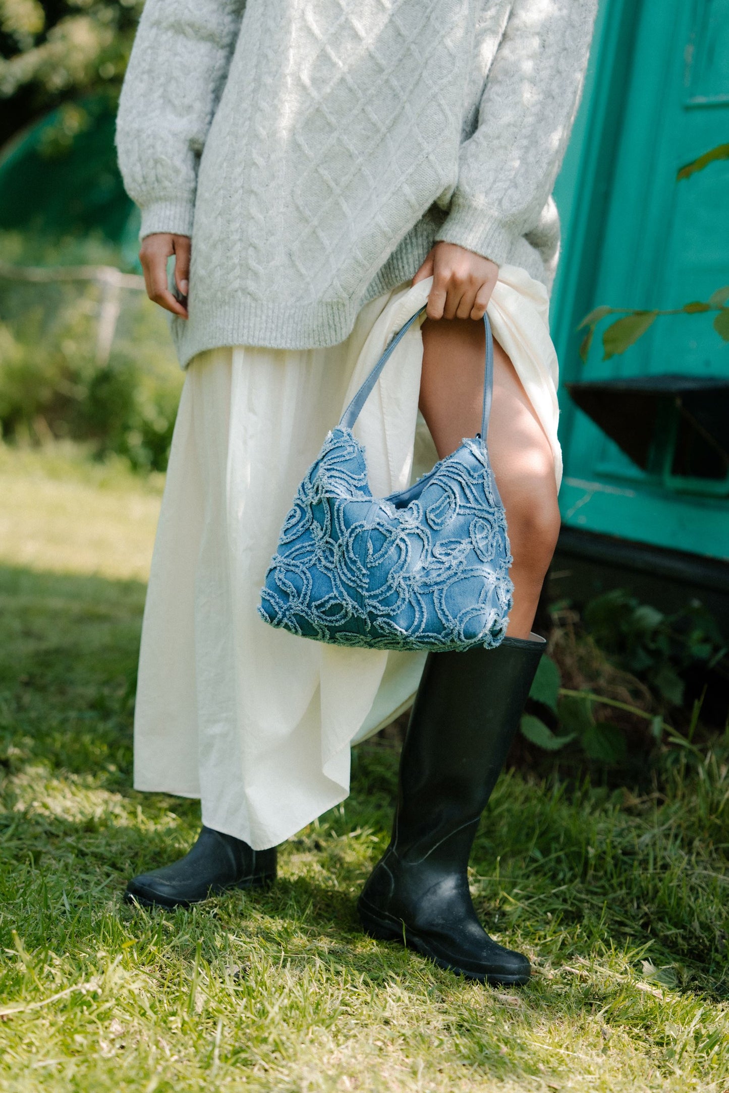 Flowa Denima Fraya Small Bag OneSize Becksöndergaard.dk