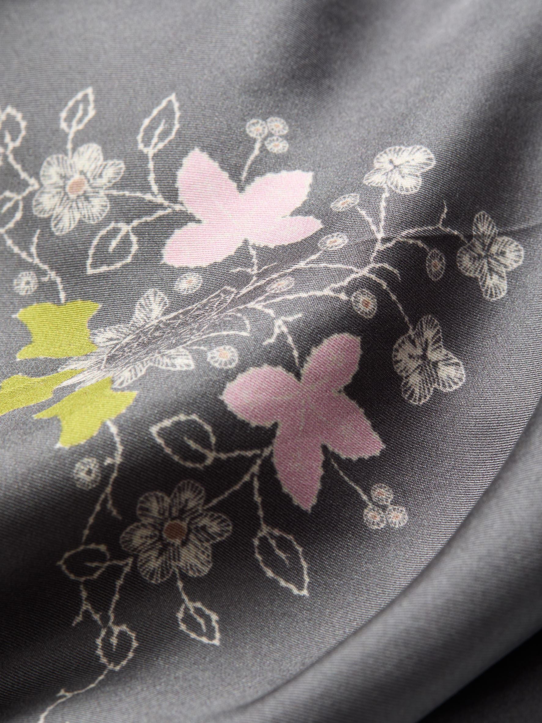 Becksöndergaard, Brodaria Sia Scarf - Forged Iron Gray, scarves, scarves, scarves, scarves, gifts, black week, black week