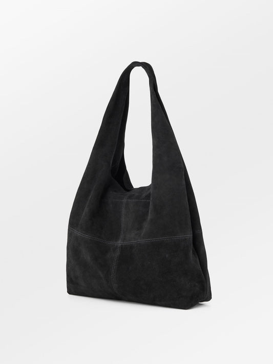 Becksöndergaard, Suede Dalliea Bag - Black, bags, bags, sale, sale, bags, bags, bags