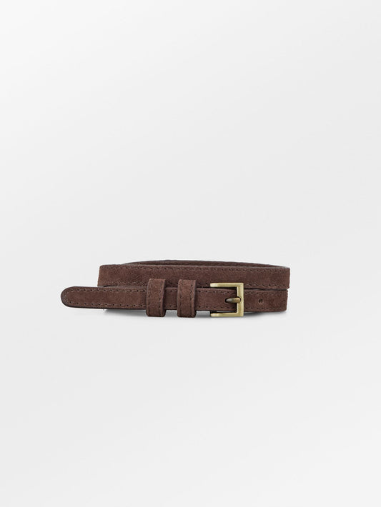 Suede Aria Leather Belt Clothing Becksöndergaard.dk