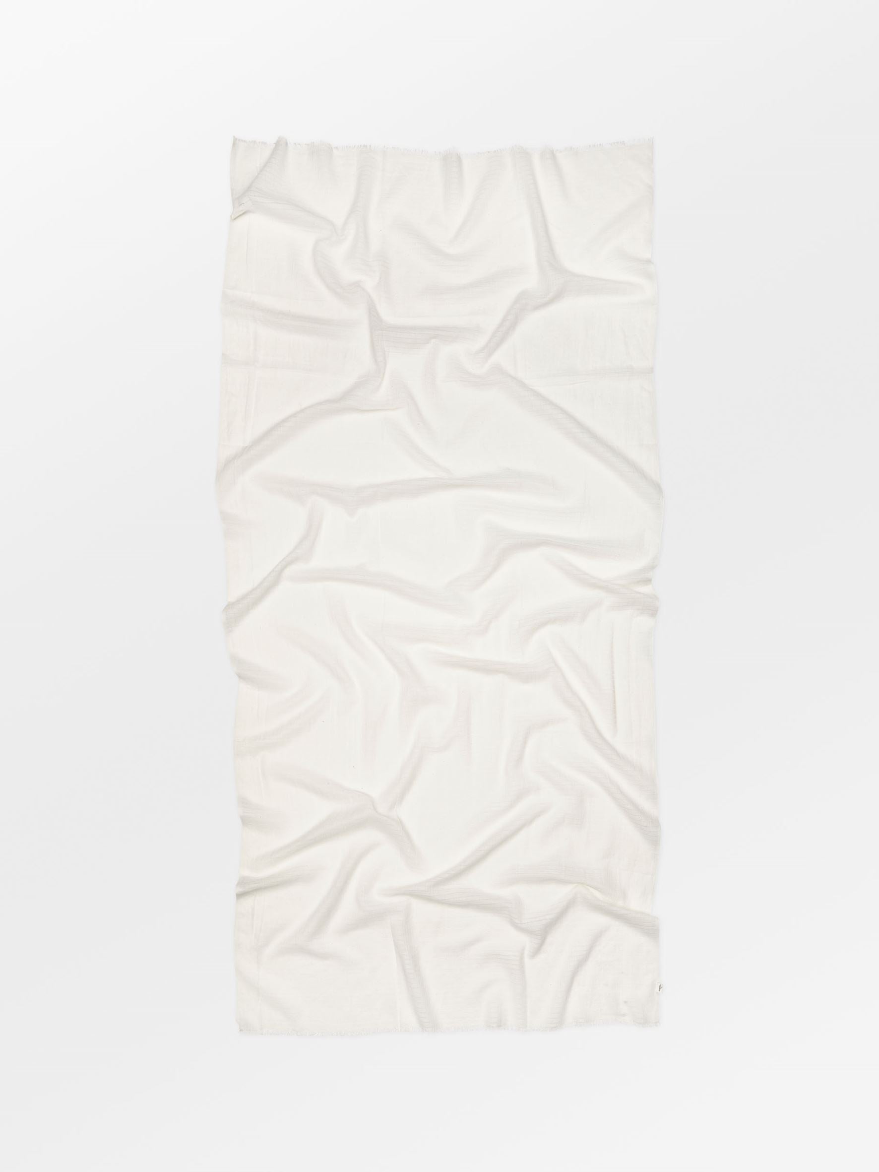 Becksöndergaard, Stitched Cowea Scarf - Birch White, scarves, scarves, sale, sale, scarves