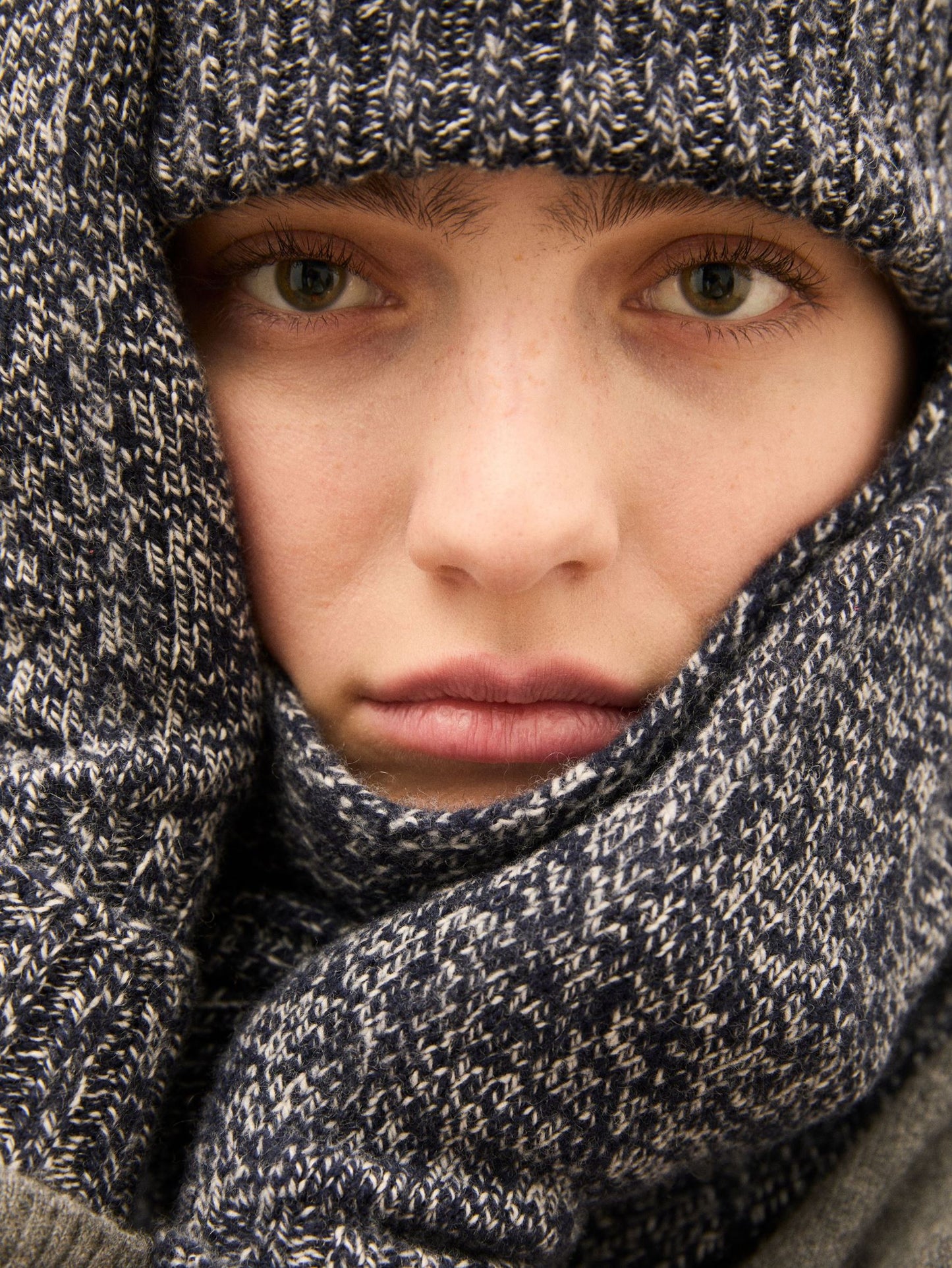 Becksöndergaard, Cashrino Twisted Mitten - Blue Nights, accessories, accessories, winter accessories, winter accessories, gifts, black week, black week