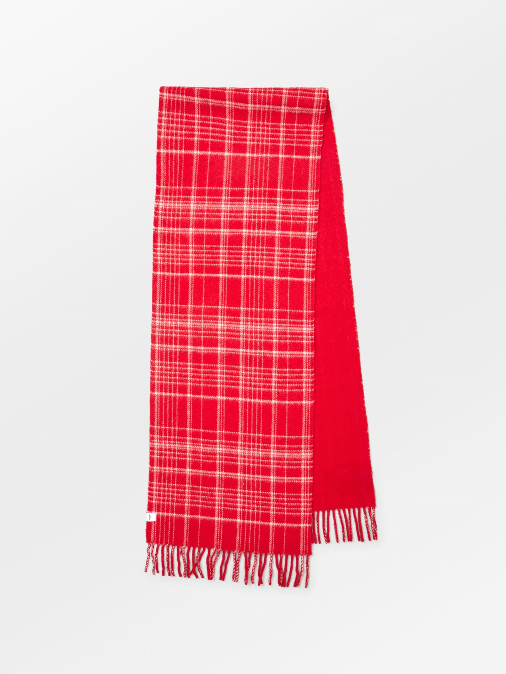 Grid Wool Scarf OneSize Becksöndergaard.dk