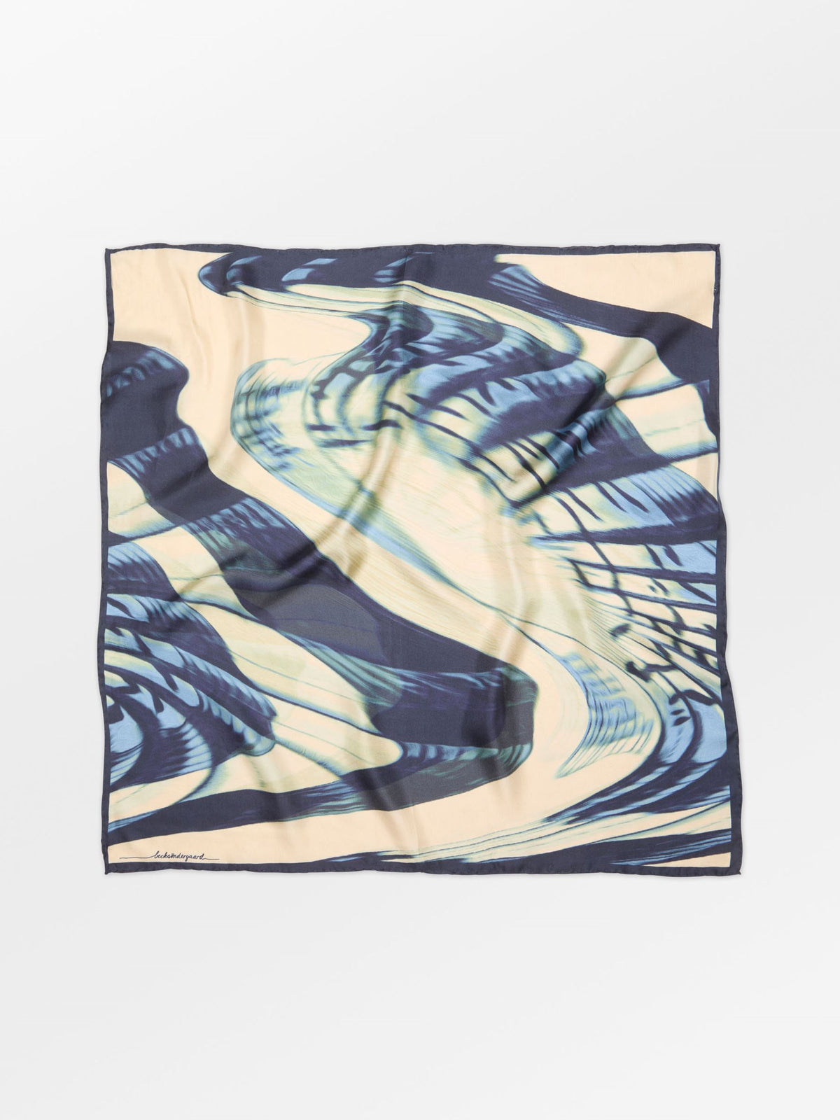 Becksöndergaard, Sealica Sia Scarf - Naval Academy Blue, scarves, scarves, mid season sale, mid season sale, scarves