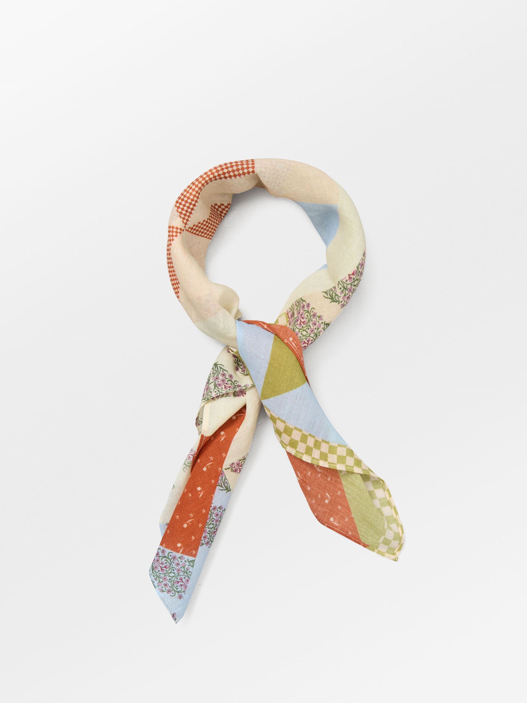 Becksöndergaard, Quilta Cotta Scarf - Khaki Green, scarves, scarves, scarves, scarves