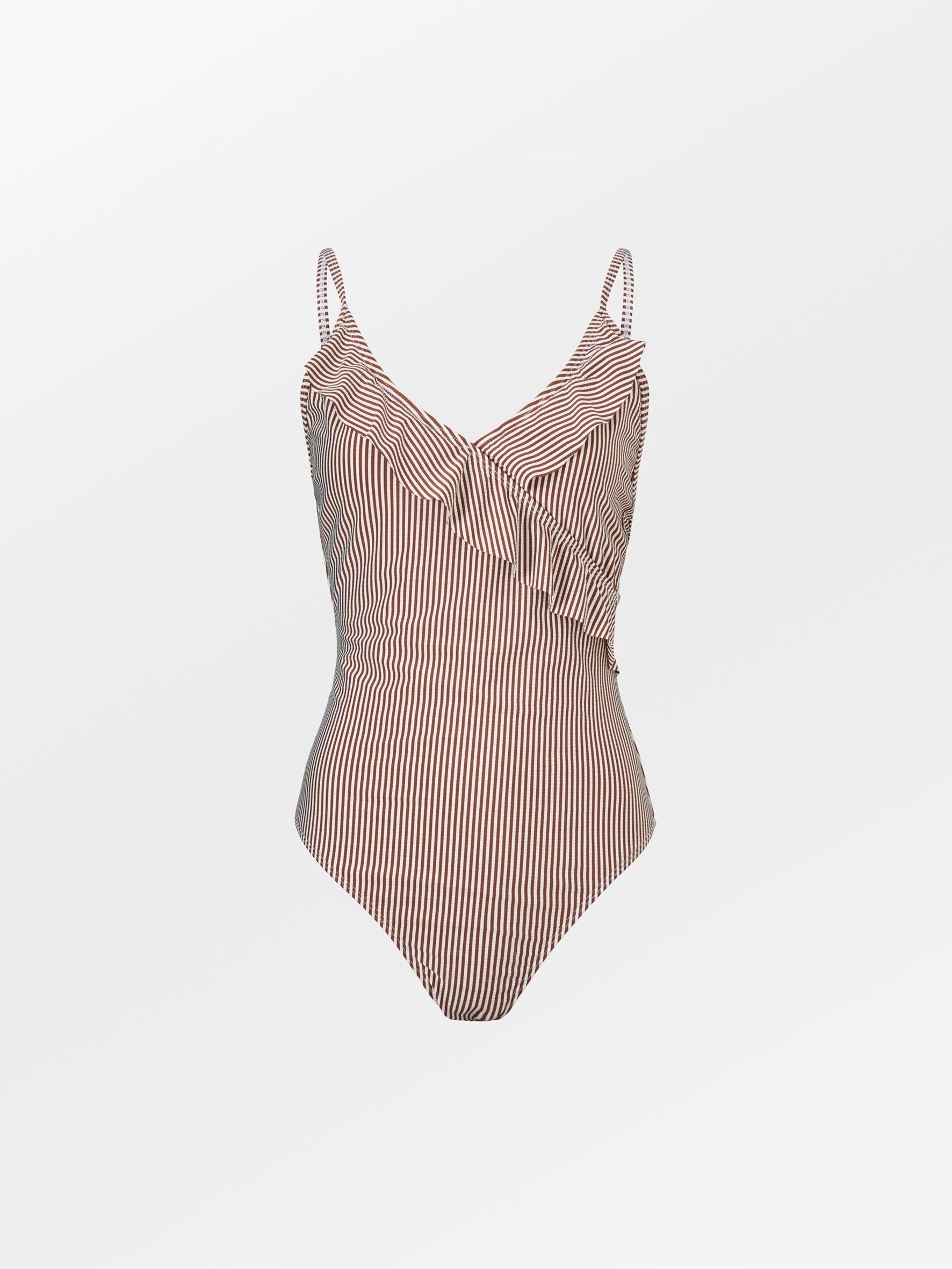 Striba Bly Frill Swimsuit Clothing Becksöndergaard.dk