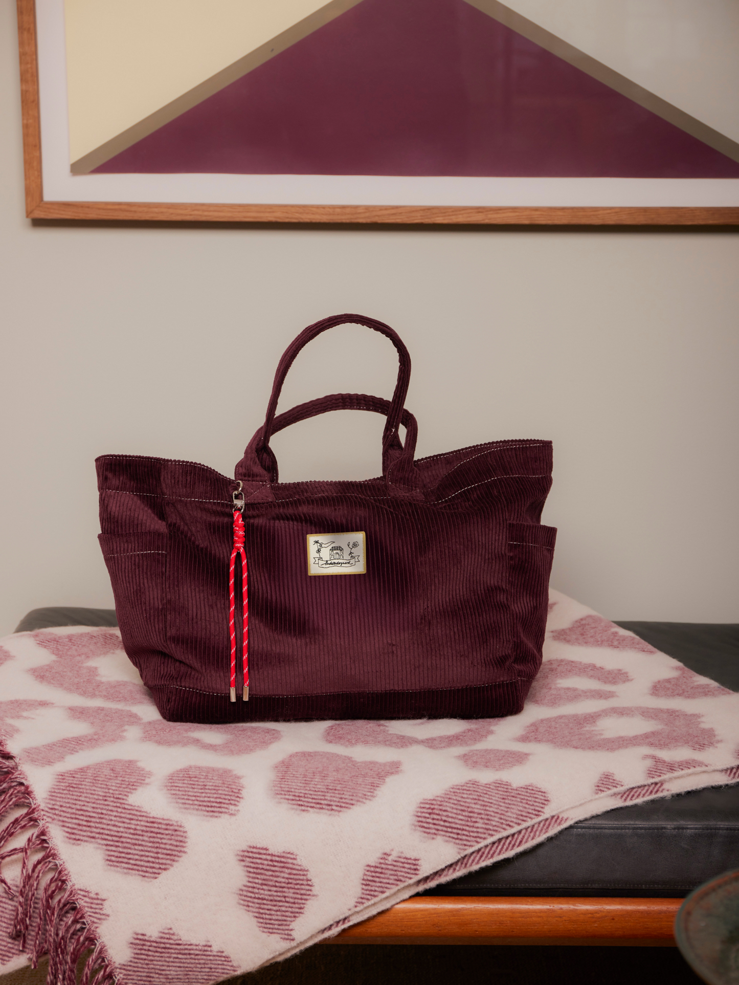 Corduroy Cecilia Bag OneSize Becksöndergaard.dk