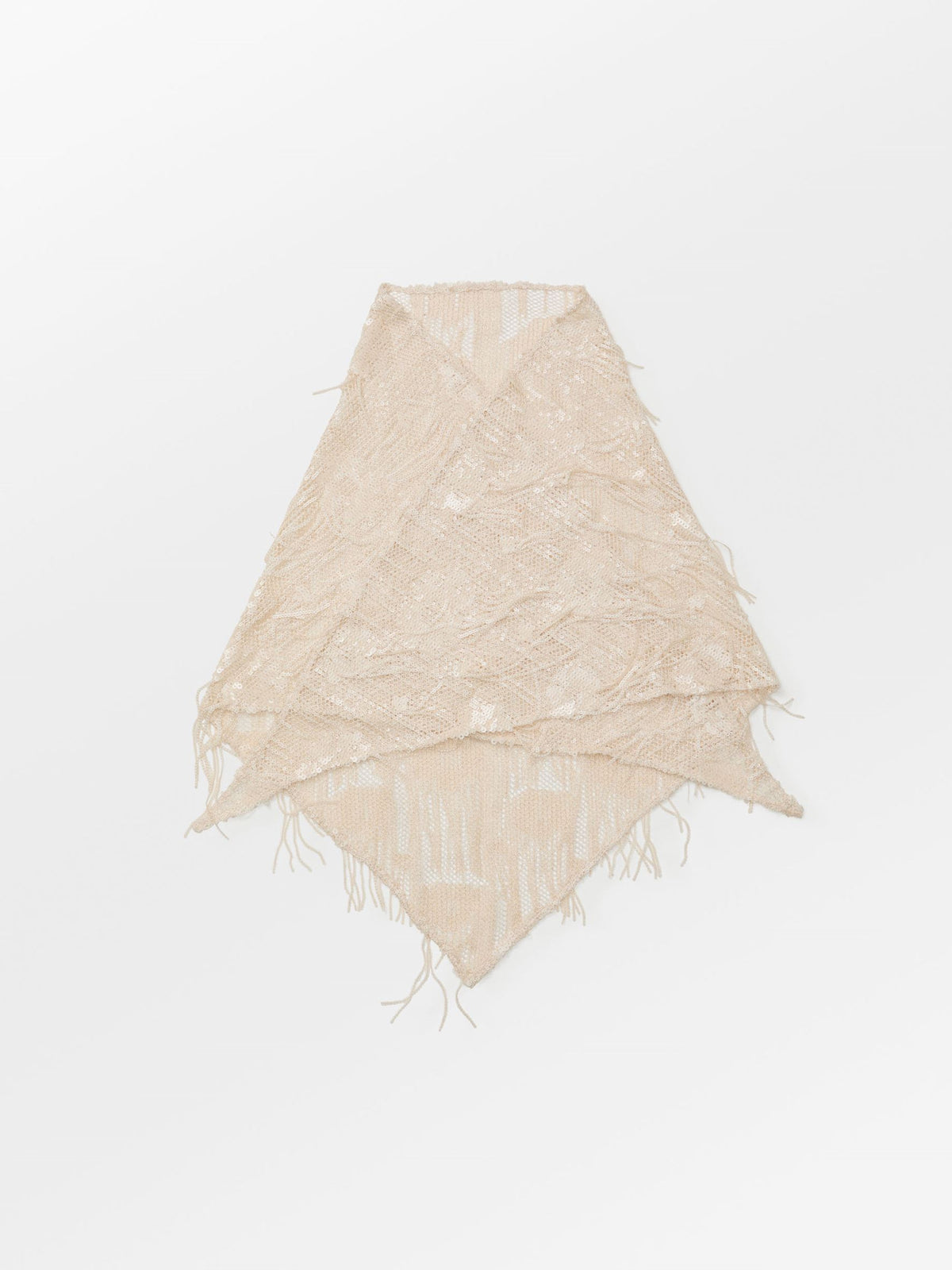 Becksöndergaard, Seque Triangle Scarf  - Birch White, onesize